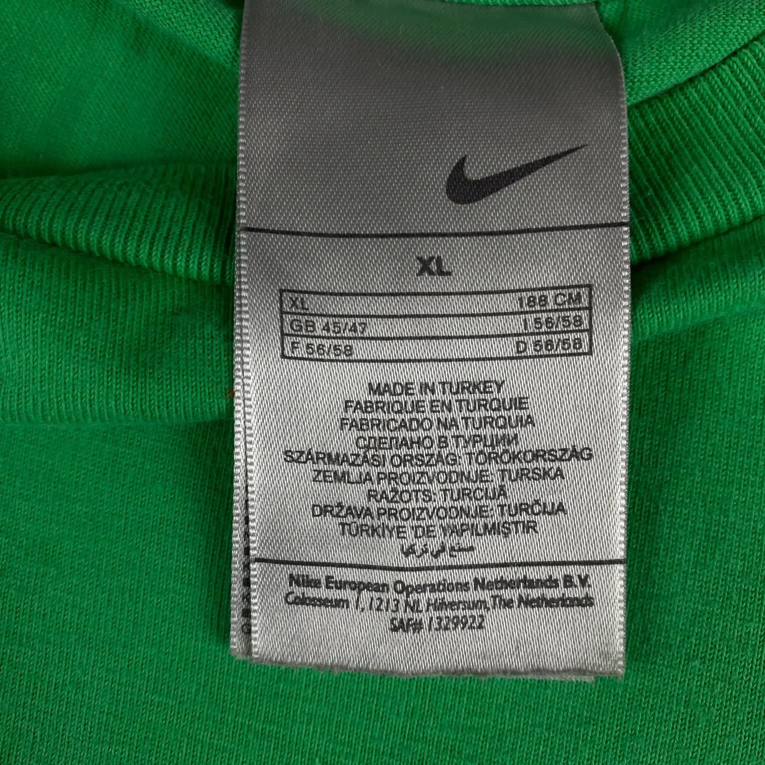 Nike × Vintage Mens Vintage T Shirt Nike Big Swoosh Size XL Size US XL / EU 56 / 4 - 6 Thumbnail