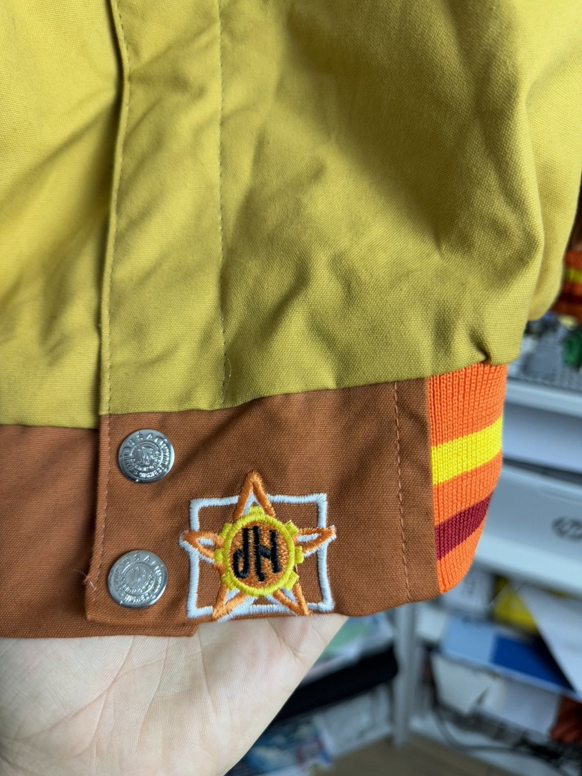 NASCAR Vintage 90s Nascar by JH Design moto racing biker jacket Size US M / EU 48-50 / 2 - 8 Thumbnail