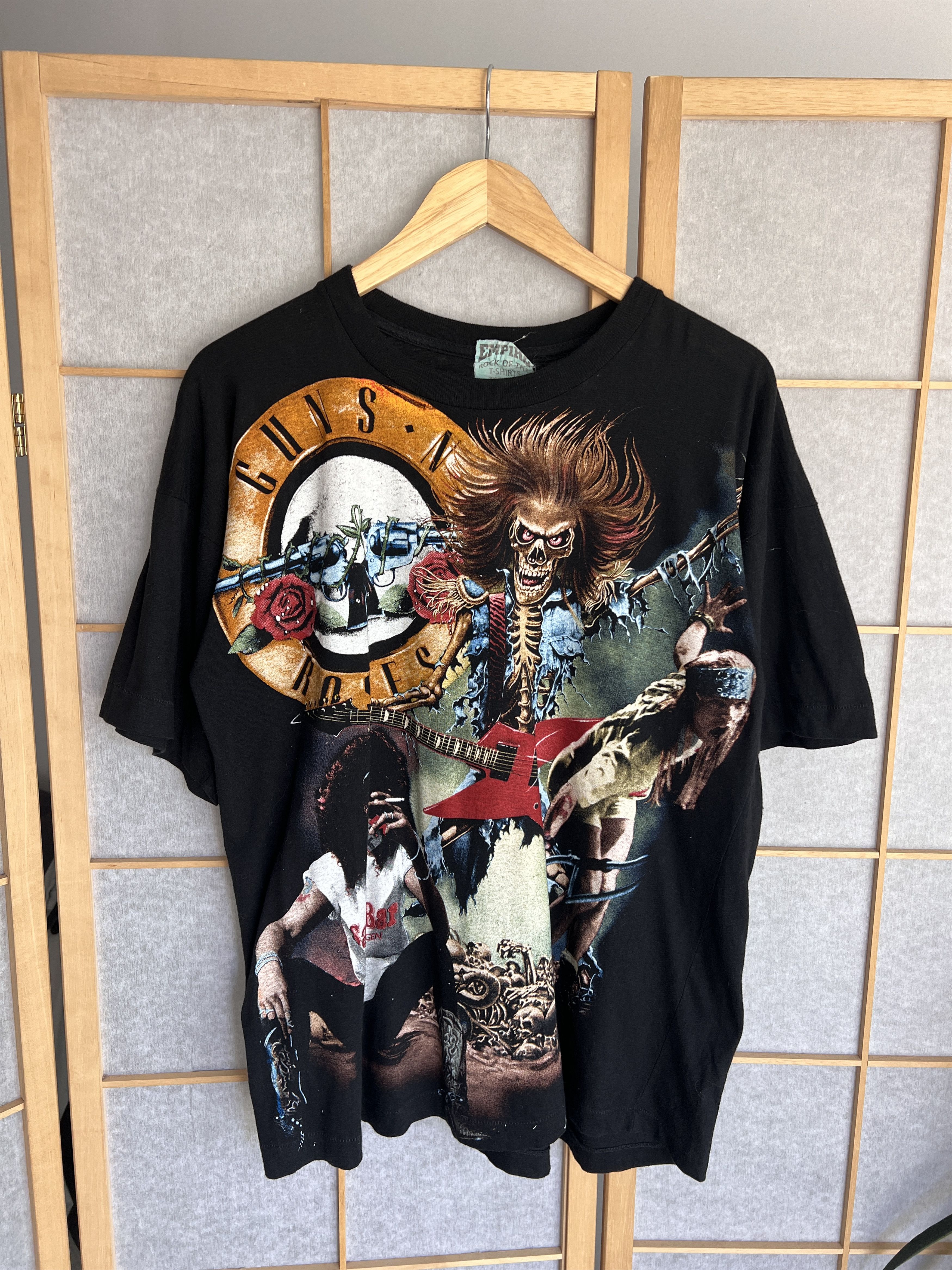 Guns N' Roses Empire Guns N Roses 90s t shirt all over printed archive y2k Size US L / EU 52-54 / 3 - 21 Thumbnail
