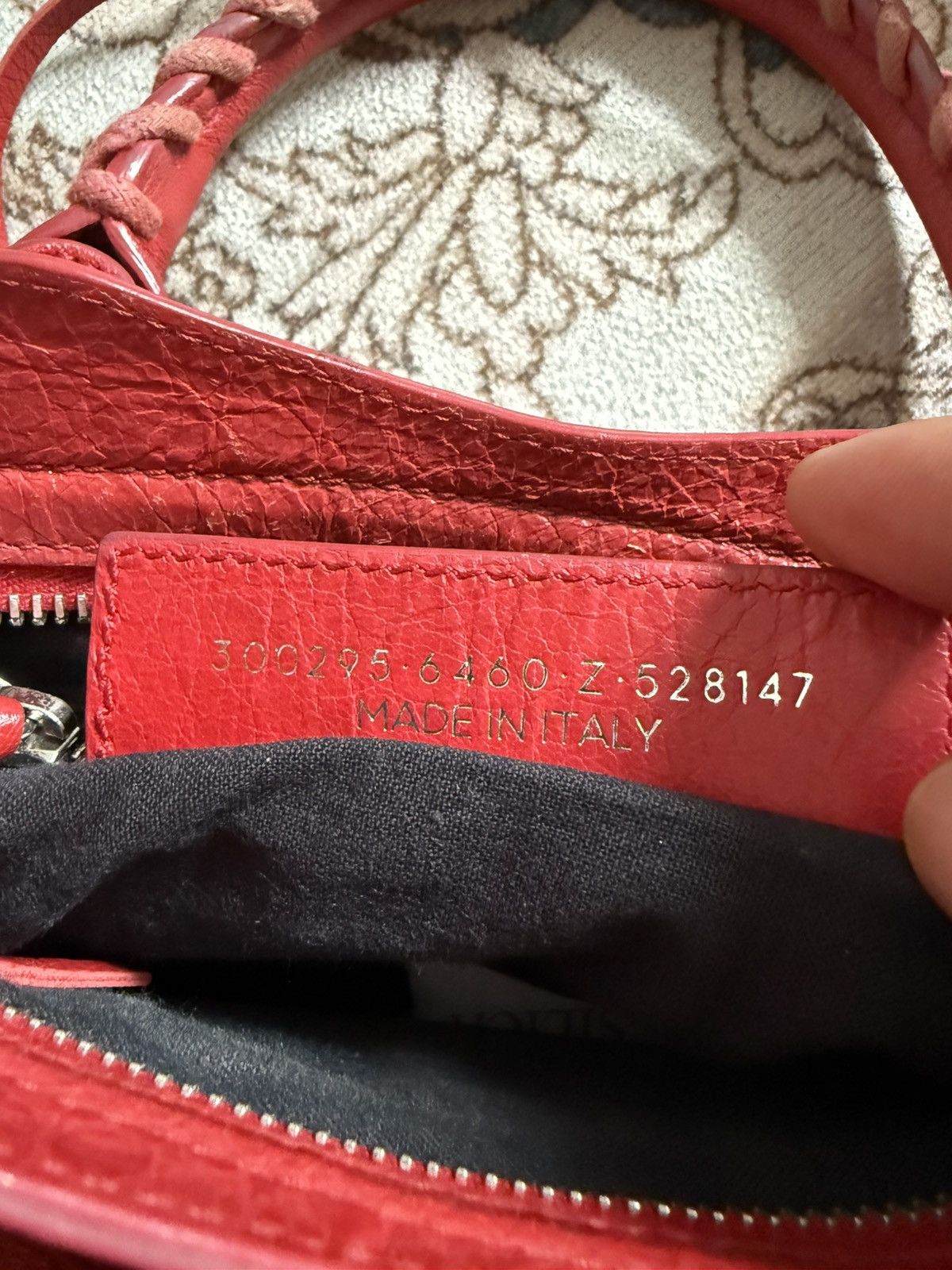 Balenciaga Balenciaga Classic Mini City Red lambskin Shoulder bag Size ONE SIZE - 16 Thumbnail