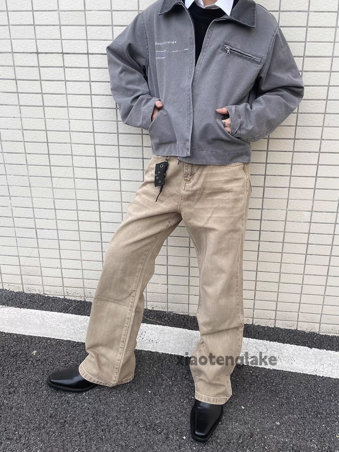 Jean × Vintage washed faded cleanfit yuppie bootcut grunge jeans Size US 32 / EU 48 - 3 Thumbnail