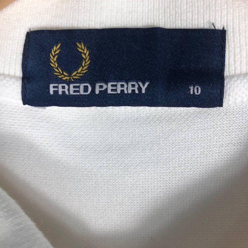 Fred Perry × Vintage Vintage Fred Perry Women T-shirt Size L / US 10 / IT 46 - 9 Thumbnail