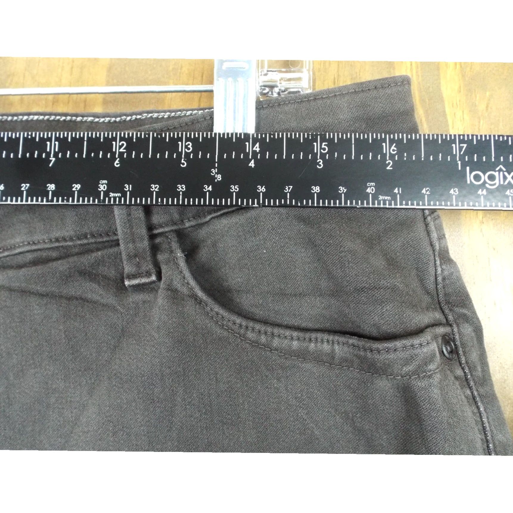 NYDJ NYDJ Pants Black Petite Leggings 14P Stretch Ankle Lift Tuck Technology 28in Inseam Womens Size 36" / US 14 / IT 50 - 6 Thumbnail