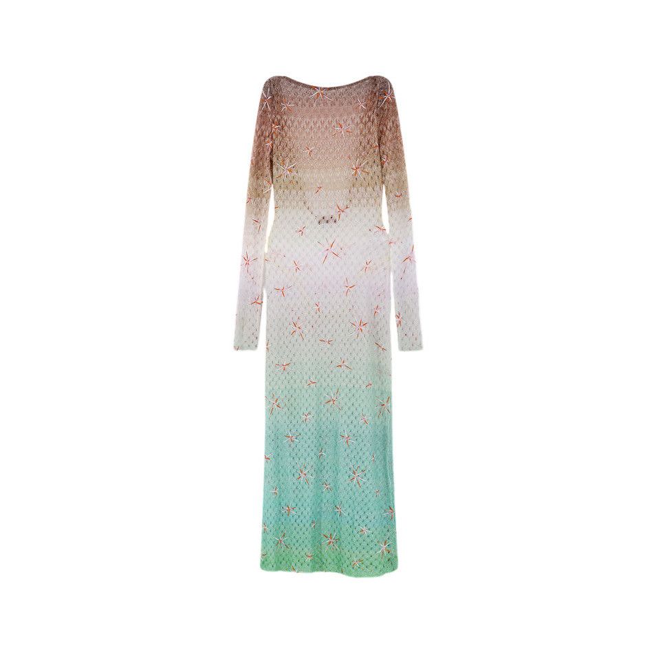 MISSONI Multicolor Dress New (Women's size:IT 44;)