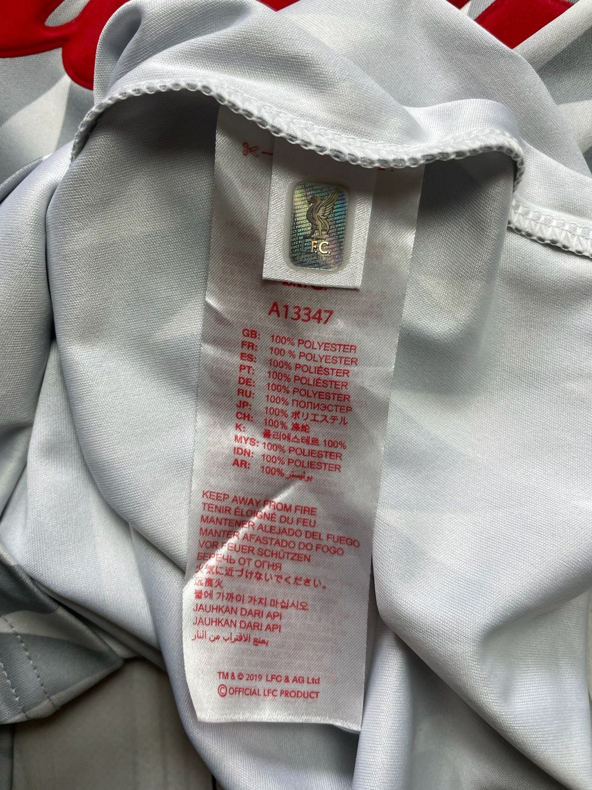 Other × Vintage Vintage Liverpool retro soccer jersey size L logo away Size US L / EU 52-54 / 3 - 7 Thumbnail