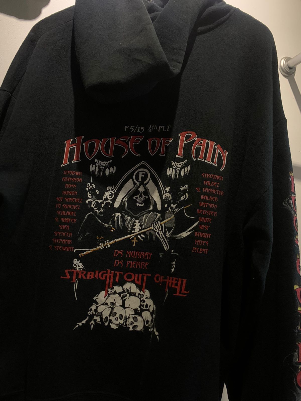 Band Tees × Rap Tees × Vintage Vintage 90s House of Pain Rap Recon Hoodie Size US XL / EU 56 / 4 - 5 Thumbnail