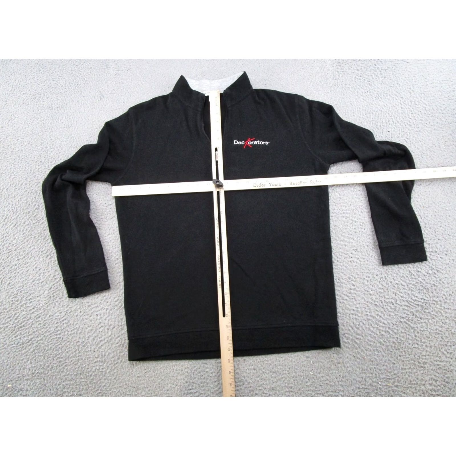 Peter Millar Peter Millar Crown Sport Sweater Black 1/4 Zip Mens M Business Logo Read Size US M / EU 48-50 / 2 - 6 Thumbnail