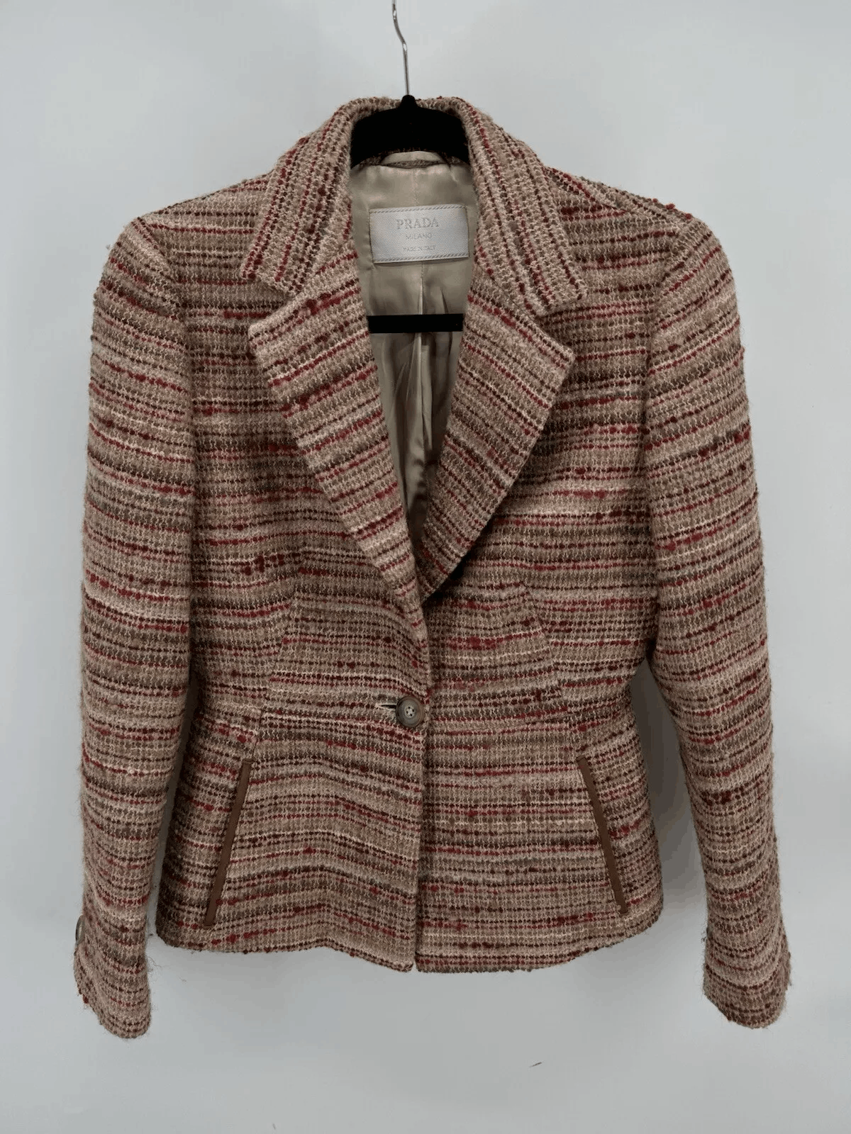 Prada Prada Vintage 2000 Blazer Size: M US6, IT42 Size M / US 6-8 / IT 42-44 - 2 Thumbnail