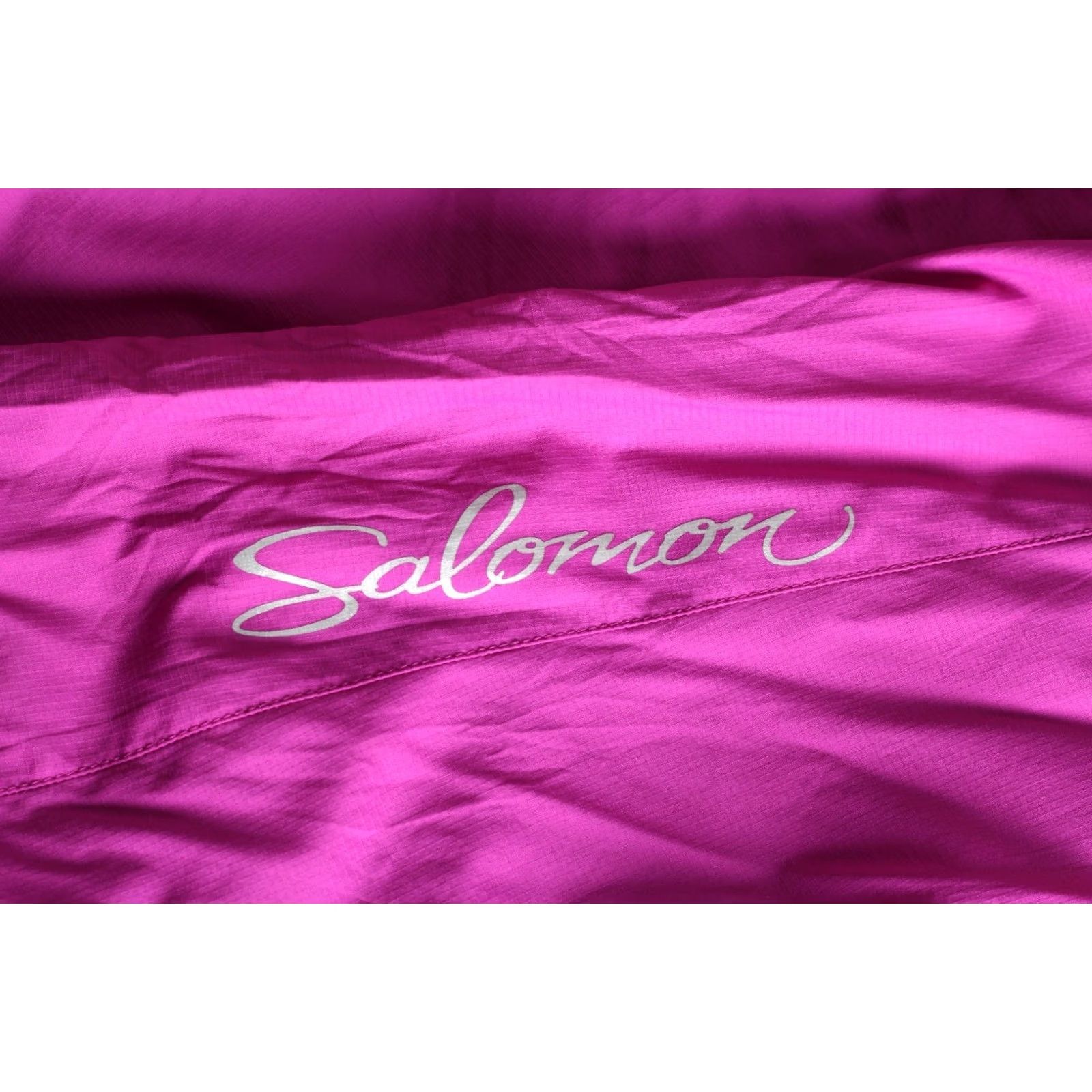 Salomon Salomon CLIMA WIND Lightweight Active Running Jacket Women XS Pink Windbreaker Regular Long Sleeve Zip Jacket Size XS / US 0-2 / IT 36-38 - 4 Thumbnail