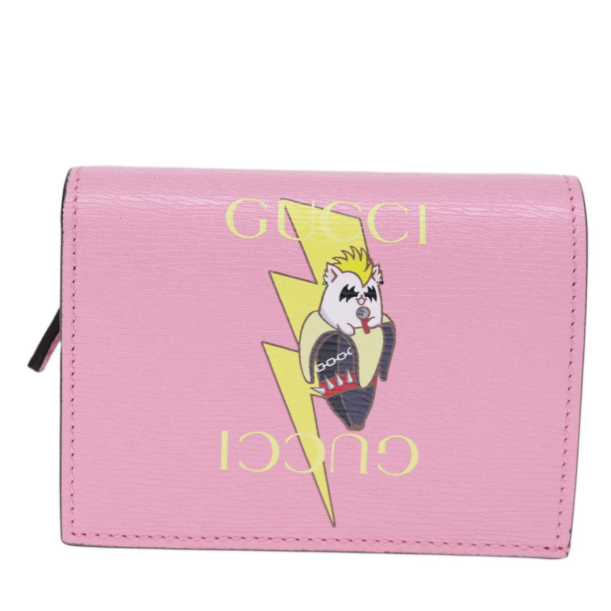 Gucci Pink Leather Wallet (Pre-Owned) Size ONE SIZE - 1 Thumbnail