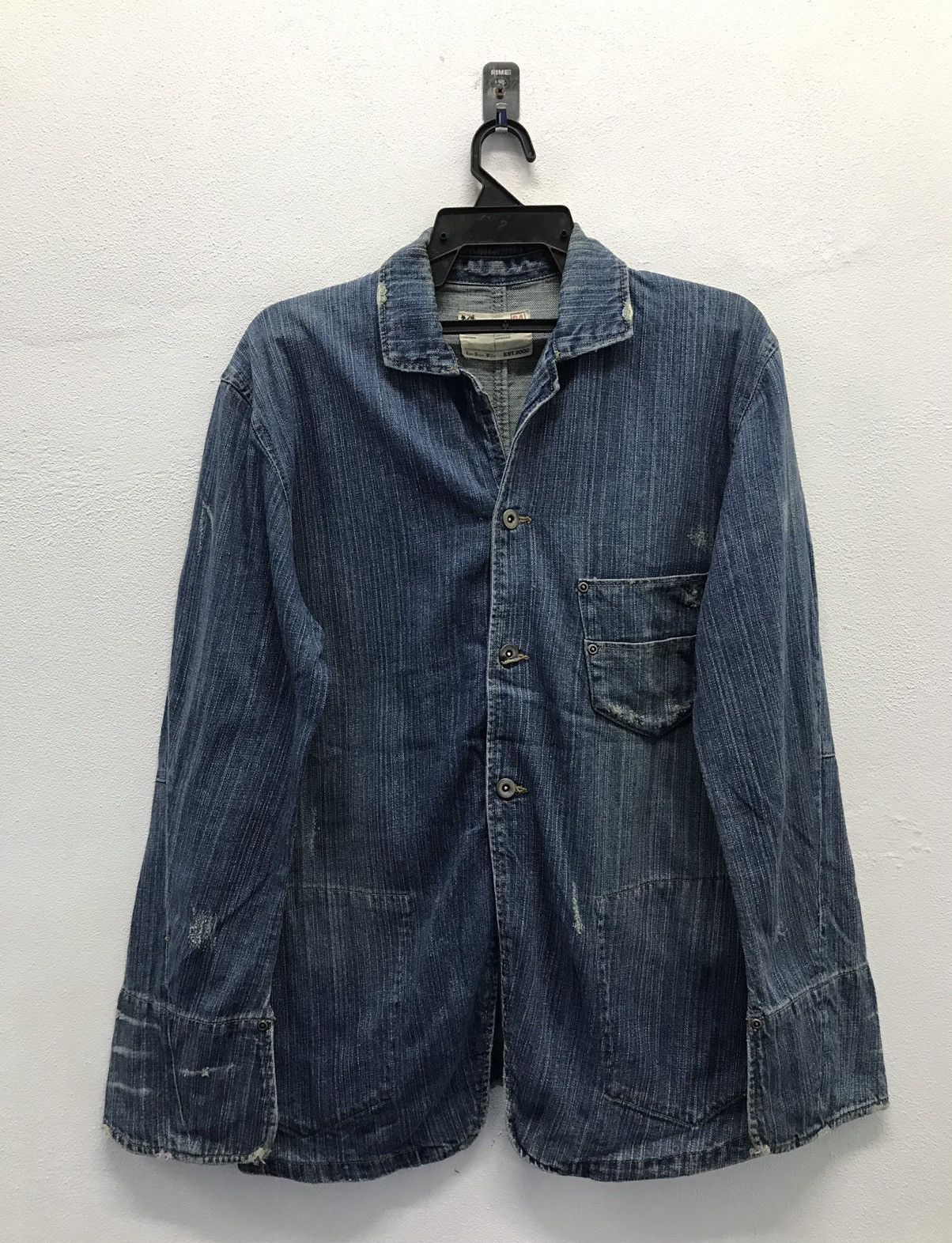 Japanese Brand × Vintage Vintage Japanese Brand Denim Jacket Size US L / EU 52-54 / 3 - 1 Thumbnail