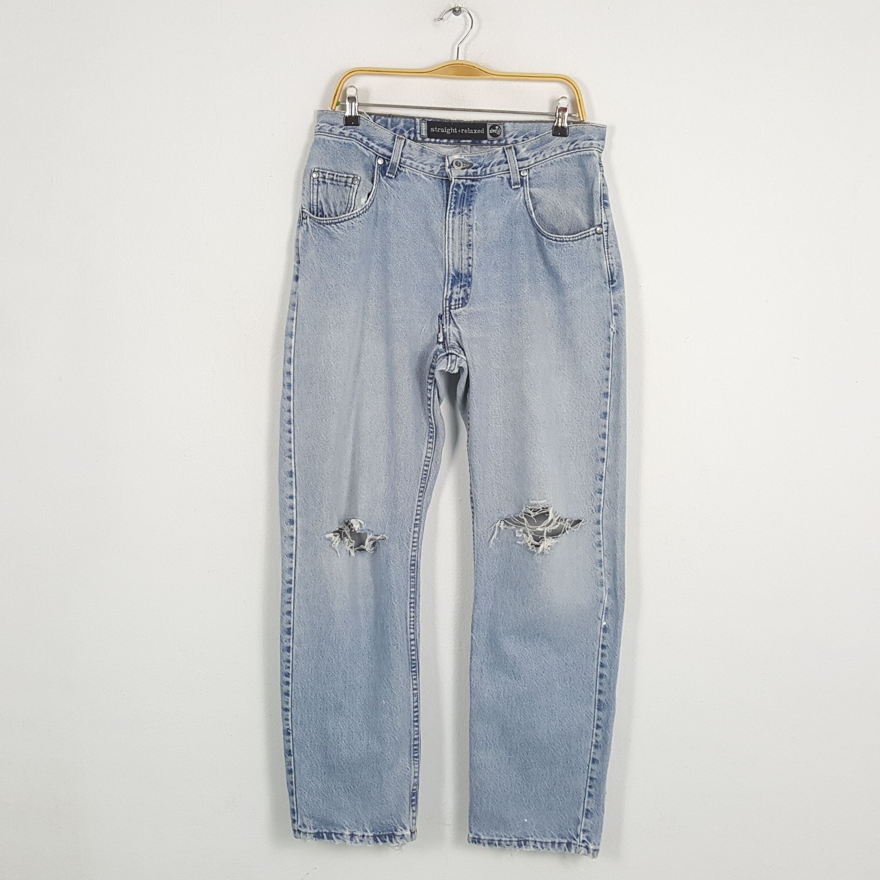Levi's × Levi's Vintage Clothing × Vintage Vintage LEVI'S silverTab Kurt Cobain Distressed Jeans Size US 30 / EU 46 - 1 Thumbnail