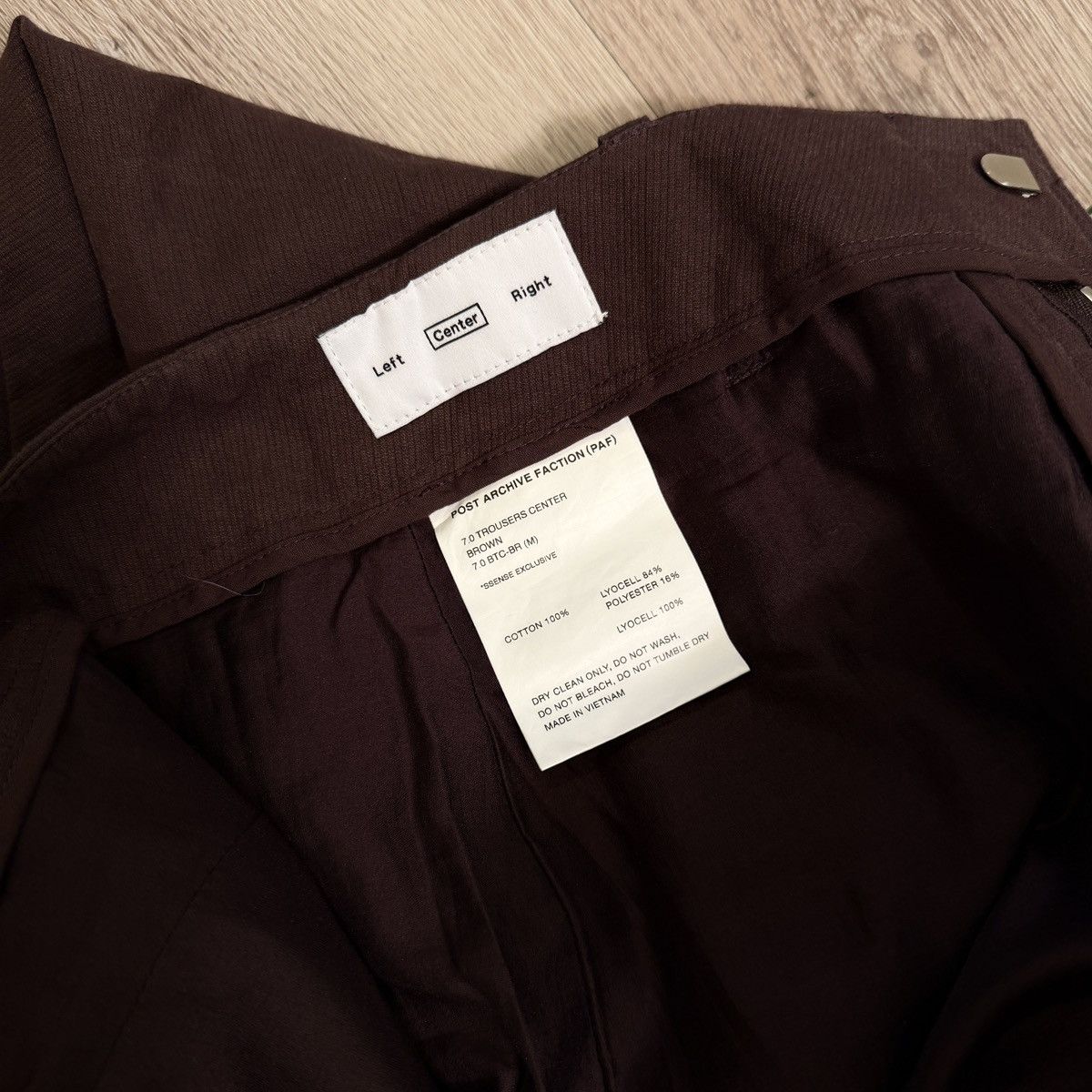 POST ARCHIVE FACTION (PAF) 7.0 trouser Center Size US 32 / EU 48 - 4 Thumbnail