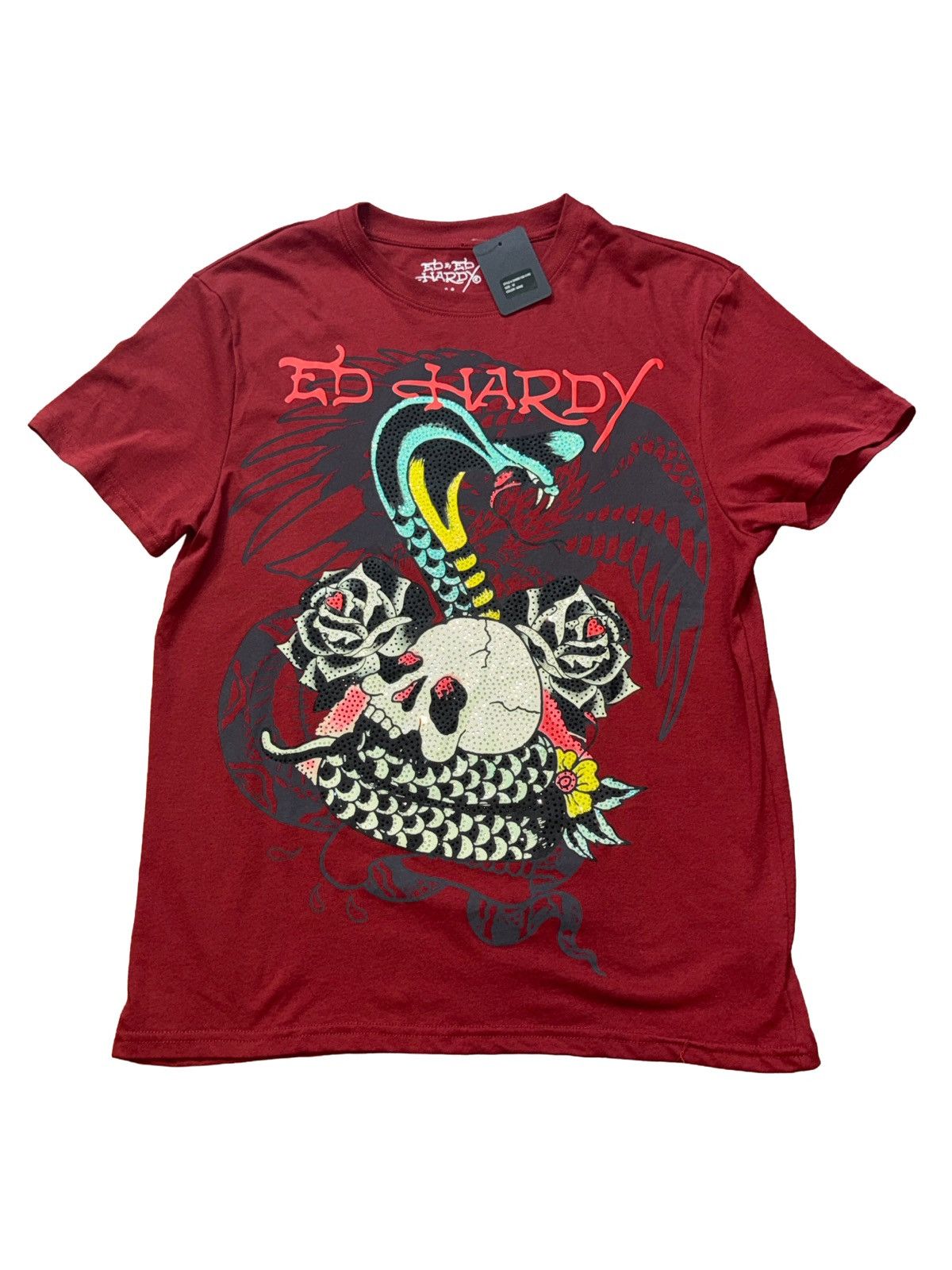 Ed Hardy Ed Hardy - Skull, Snake & Rose Graphic size M Size US M / EU 48-50 / 2 - 1 Thumbnail