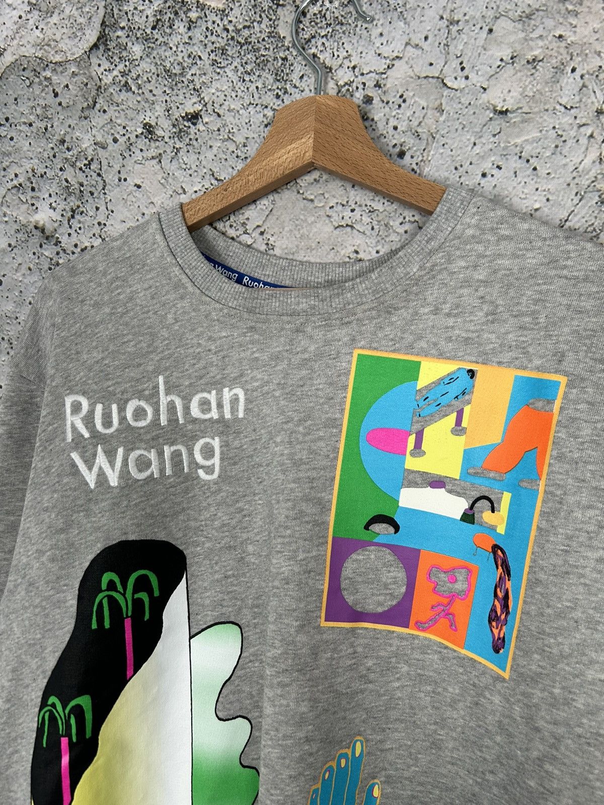 Other Zara Ruohan Wang Japanese Avant Garde Crewneck Streetwear Size US S / EU 44-46 / 1 - 4 Thumbnail