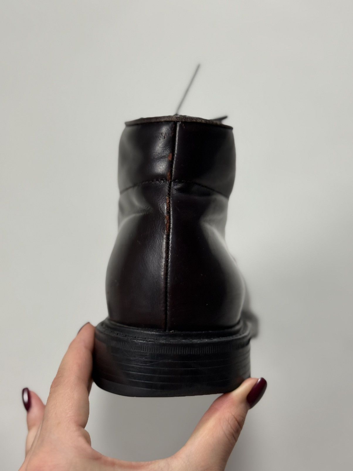 Prada Prada Men’s Leather Lace Up Boots Shoes Size UK 7.5 / US 8.5 Size US 8.5 / EU 41-42 - 16 Thumbnail