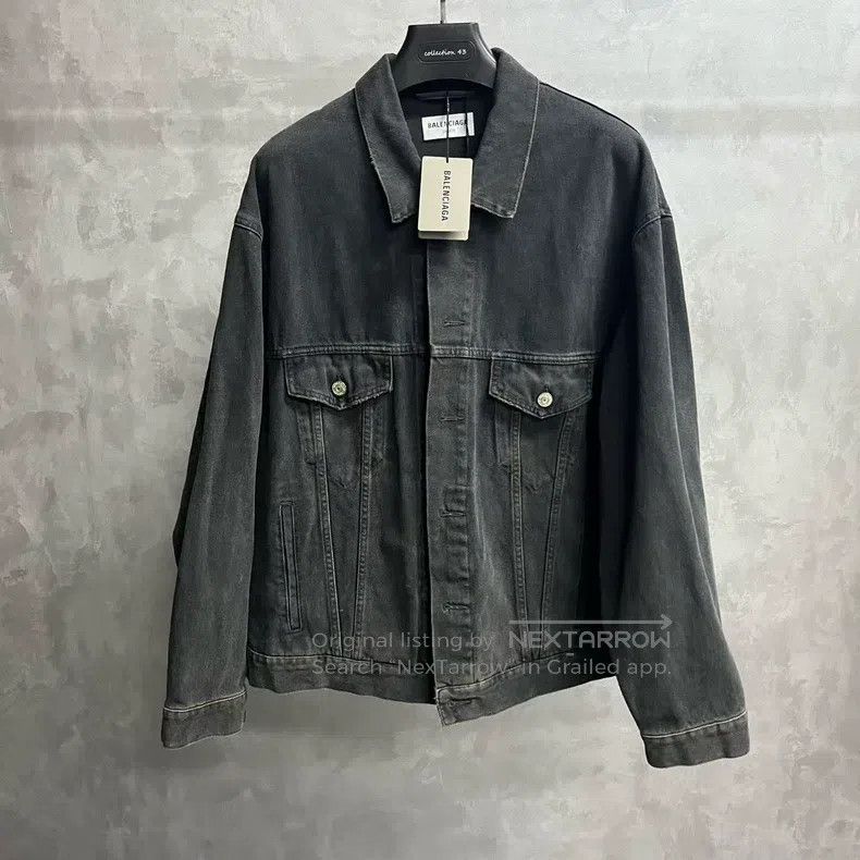 Balenciaga Balenciaga denim jacket Size US S / EU 44-46 / 1 - 1 Thumbnail
