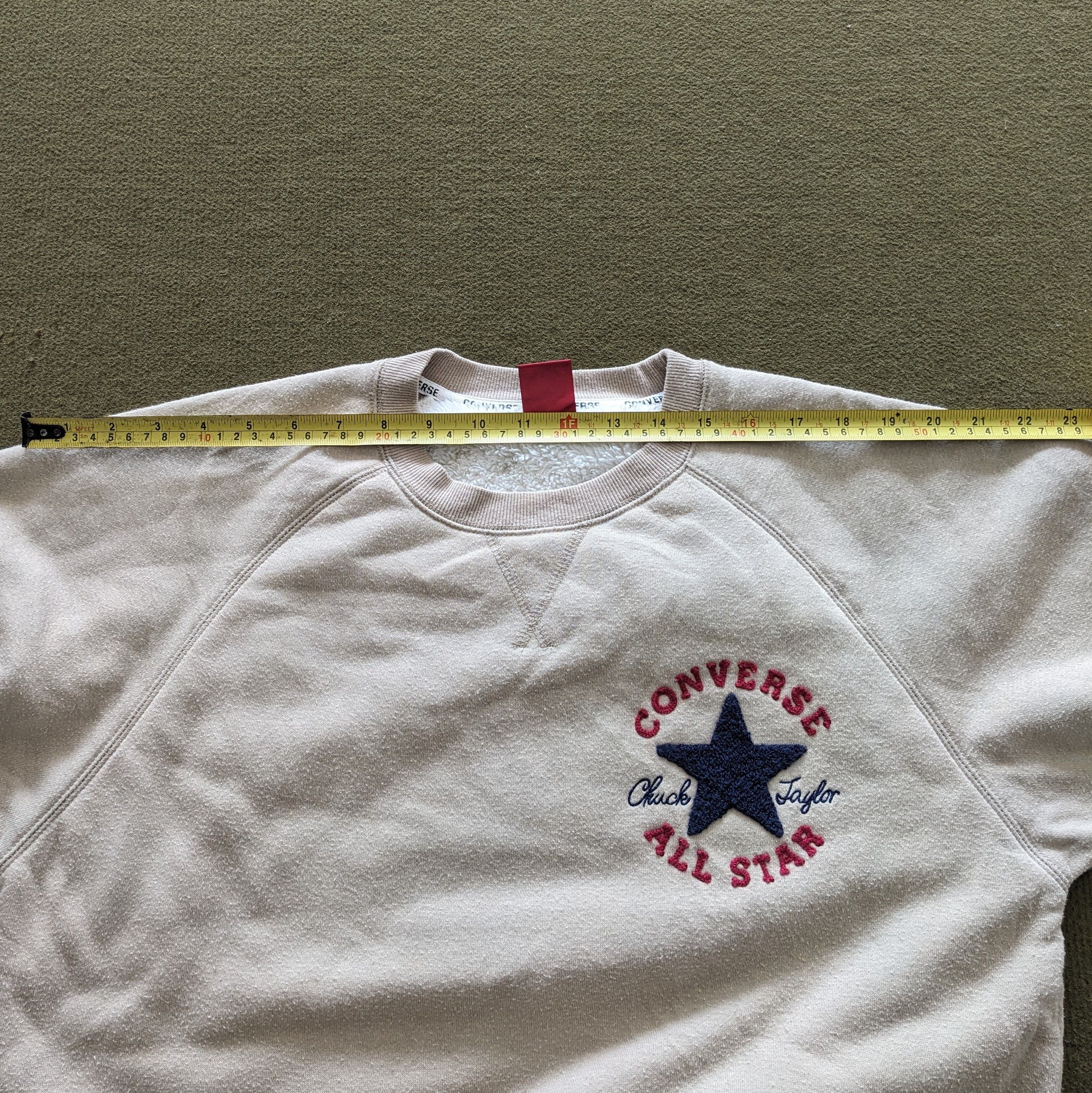 Converse Vintage CONVERSE ALL STAR Chuck Taylor Sweatshirt Size US M / EU 48-50 / 2 - 5 Thumbnail