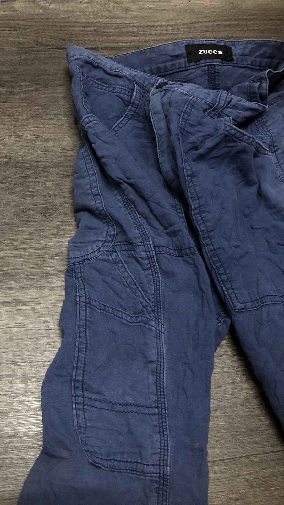 Designer × Issey Miyake × Zucca Vintage ZUCCA ISSEY MIYAKE Carpenter Pant Size US 30 / EU 46 - 1 Thumbnail