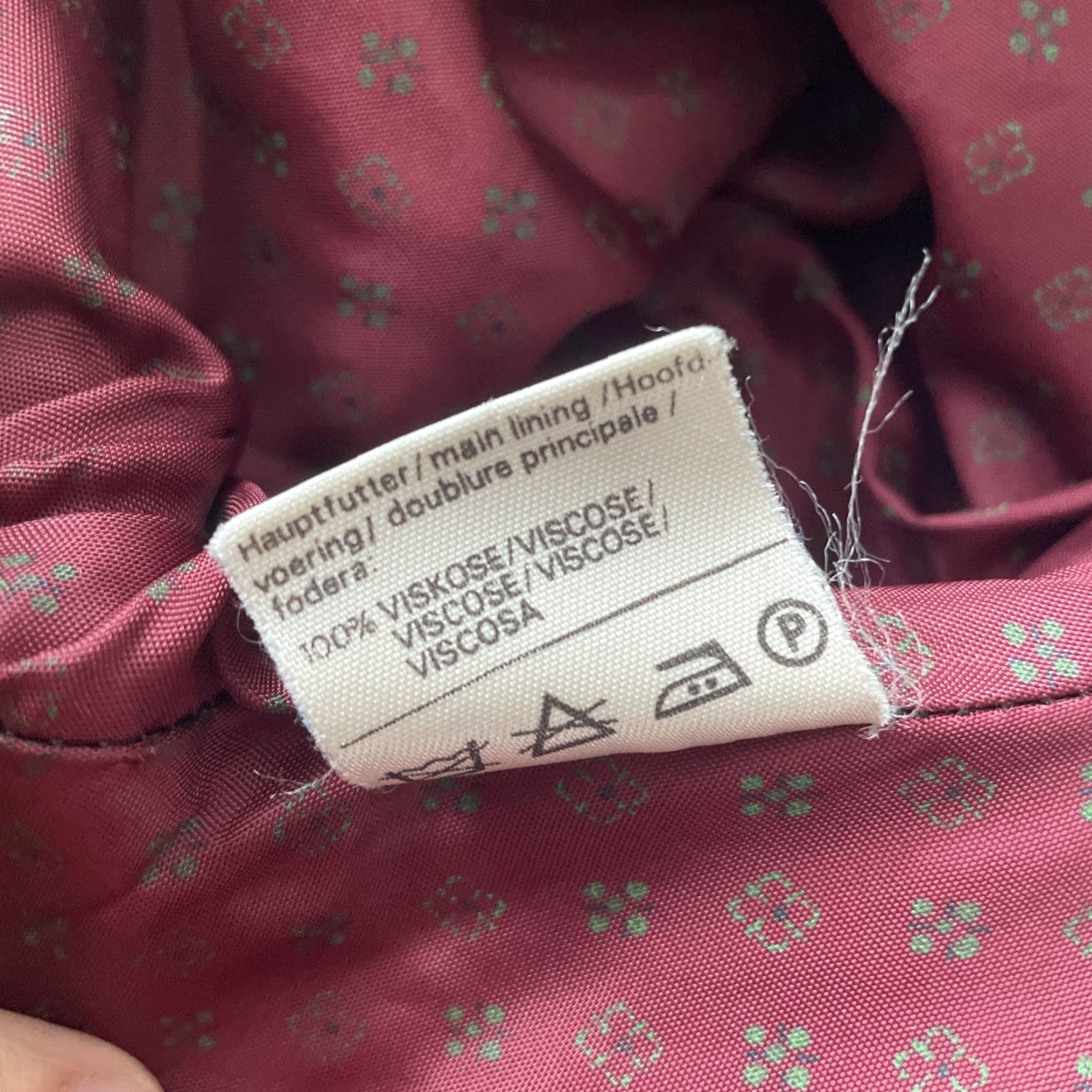 Vintage VINTAGE GOLDIX Full Zip Tweed Lambswool Bomber Jacket Womens L Green Belted Collar 90s City Retro VTG Belted Collar Womens Regular Jacket Size L / US 10 / IT 46 - 7 Thumbnail