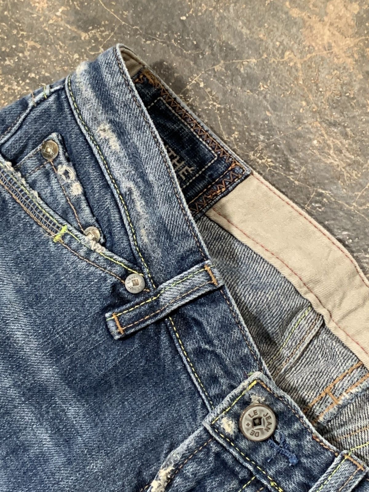 Marithe + Francois Girbaud Marithe Francois Girbaud Distress Jeans Size 29" - 3 Thumbnail