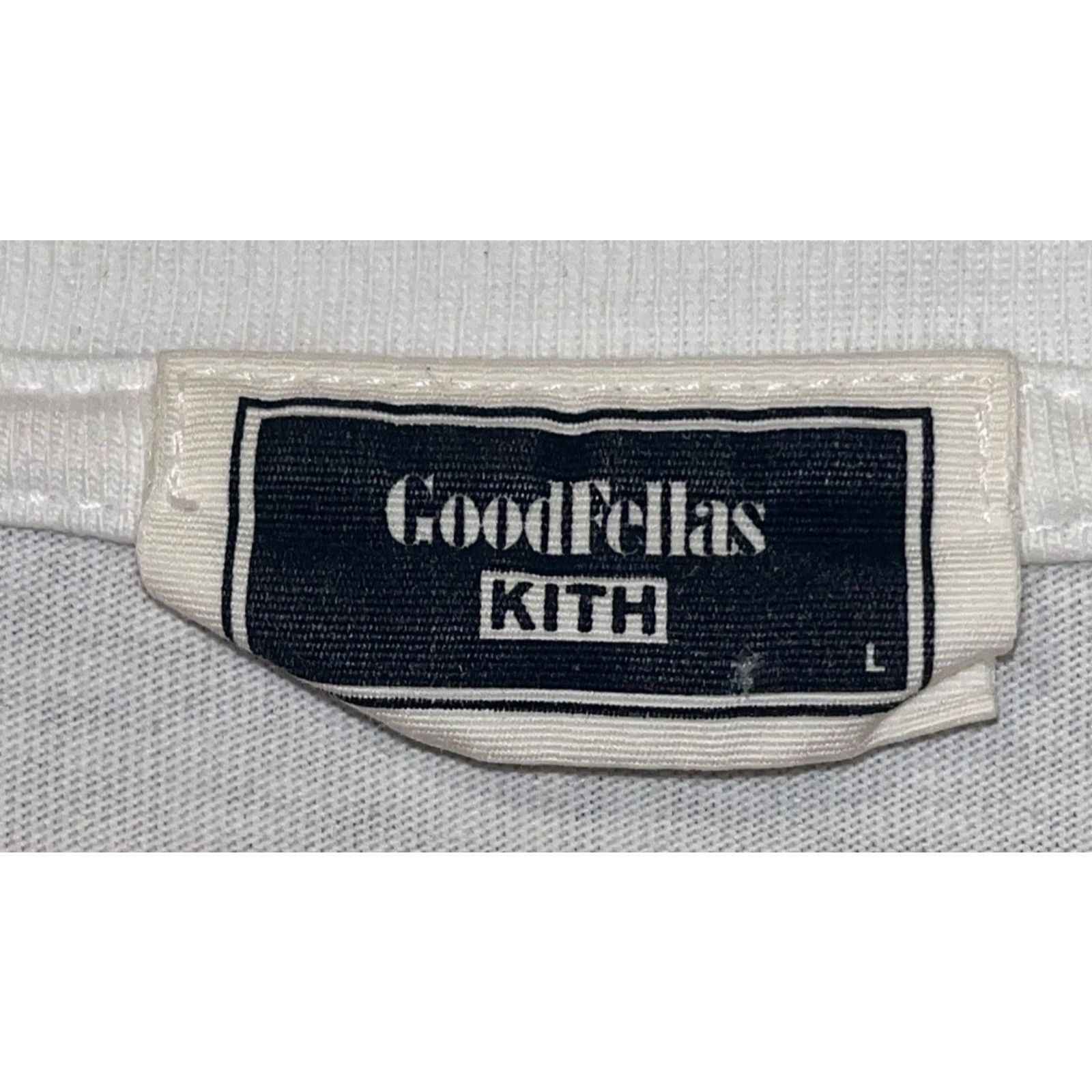 Kith Kith Goodfellas Funny How Scene Tee White Size L Rare EUC Size US L / EU 52-54 / 3 - 5 Thumbnail