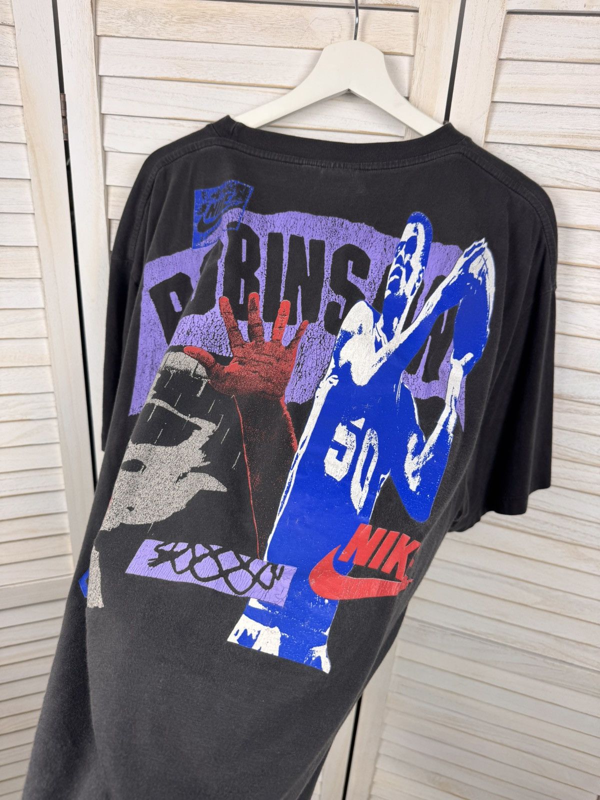 Nike Vintage Men's Shirt Nike Jordan 50 90s Size L Size US L / EU 52-54 / 3 - 9 Thumbnail