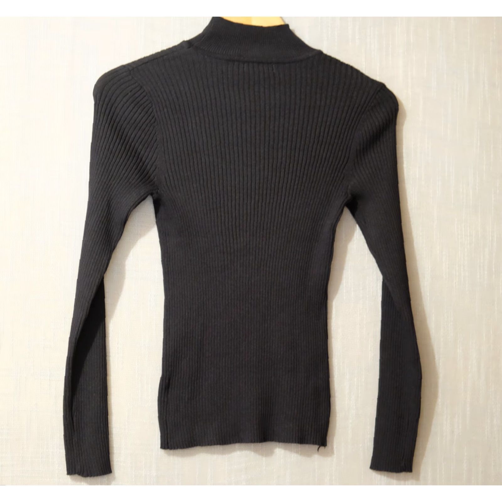 Vintage Nwot! White Birch Black Sweater Pullover Mock Neck Long Sleeve Women's S #A1-80 Size S / US 4 / IT 40 - 6 Thumbnail