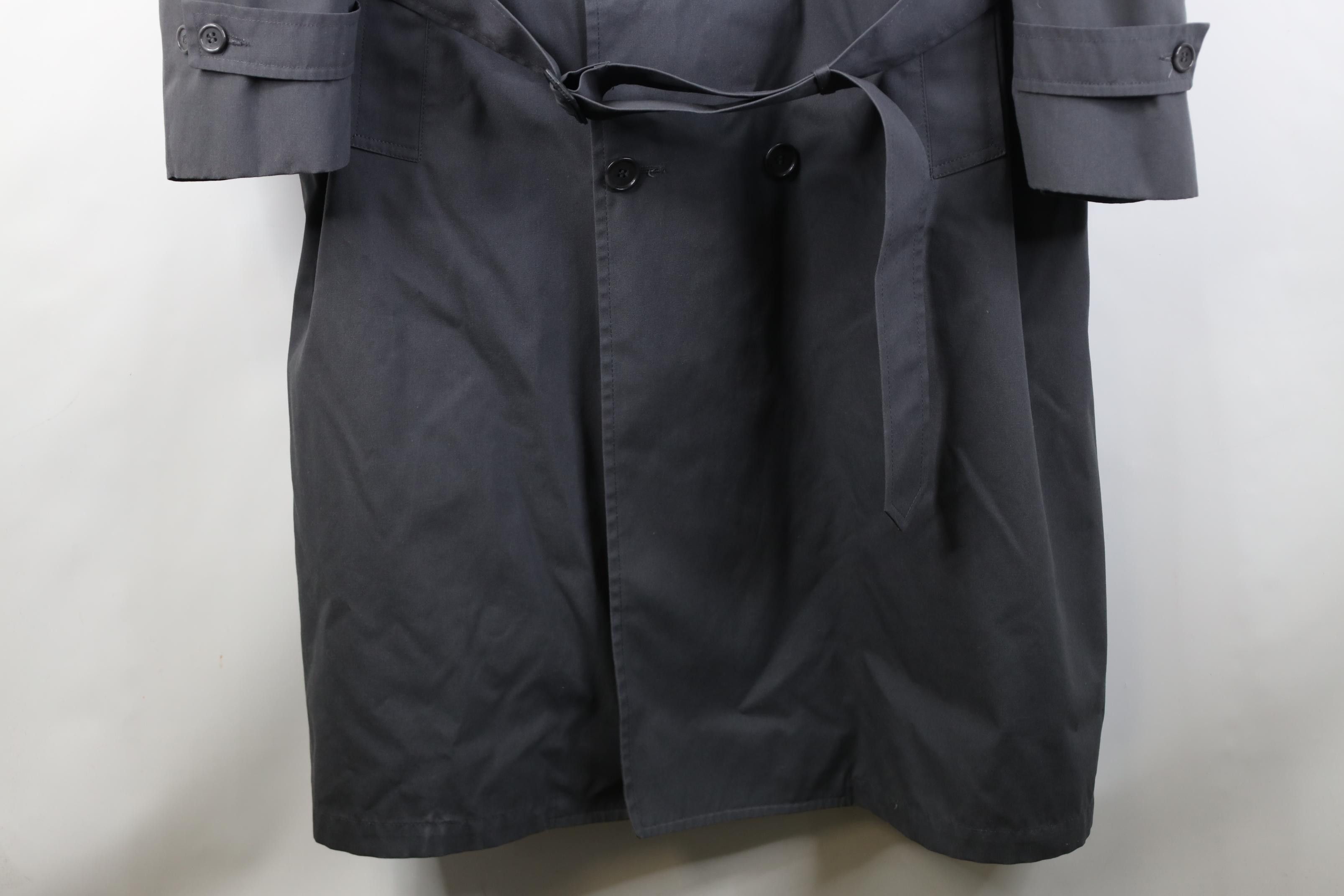 Vintage Vintage 70s Streetwear Double Breasted Trench Coat Gray USA Size US XXL / EU 58 / 5 - 4 Thumbnail