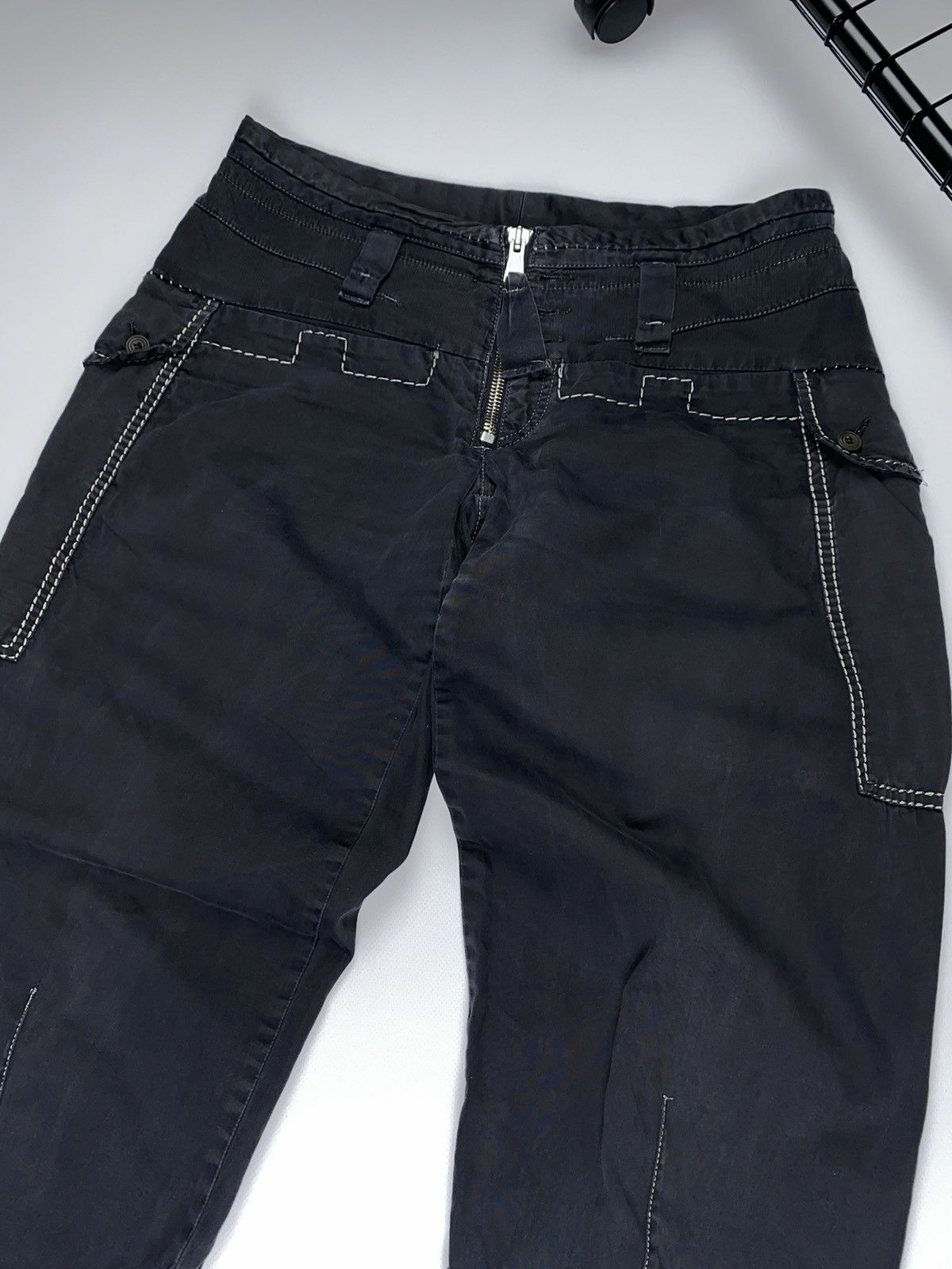 Marithe + Francois Girbaud 🚨 Marithe + Francois Girbaud vintage baggy pants parachute Size 32" / US 10 / IT 46 - 2 Thumbnail