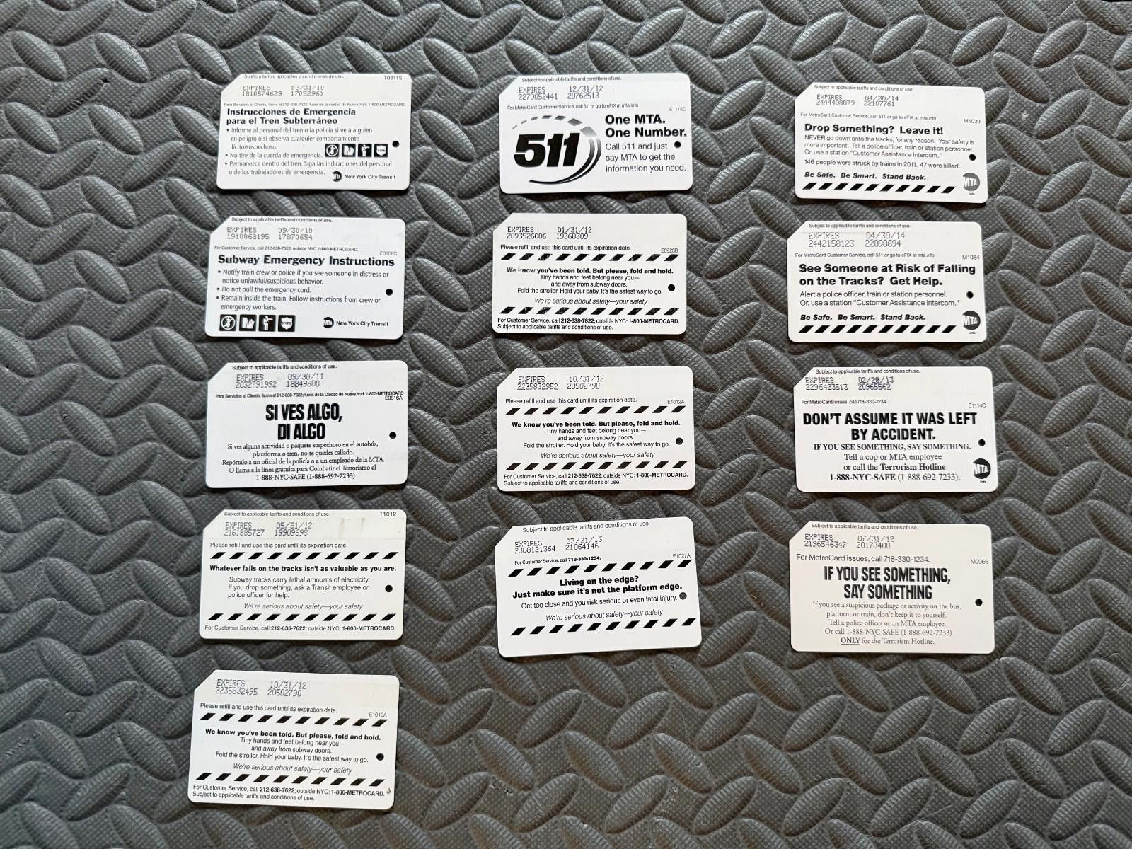 Other NYC MTA METRO CARD Collectors - 26 cards - Price Per Card Size ONE SIZE - 1 Thumbnail