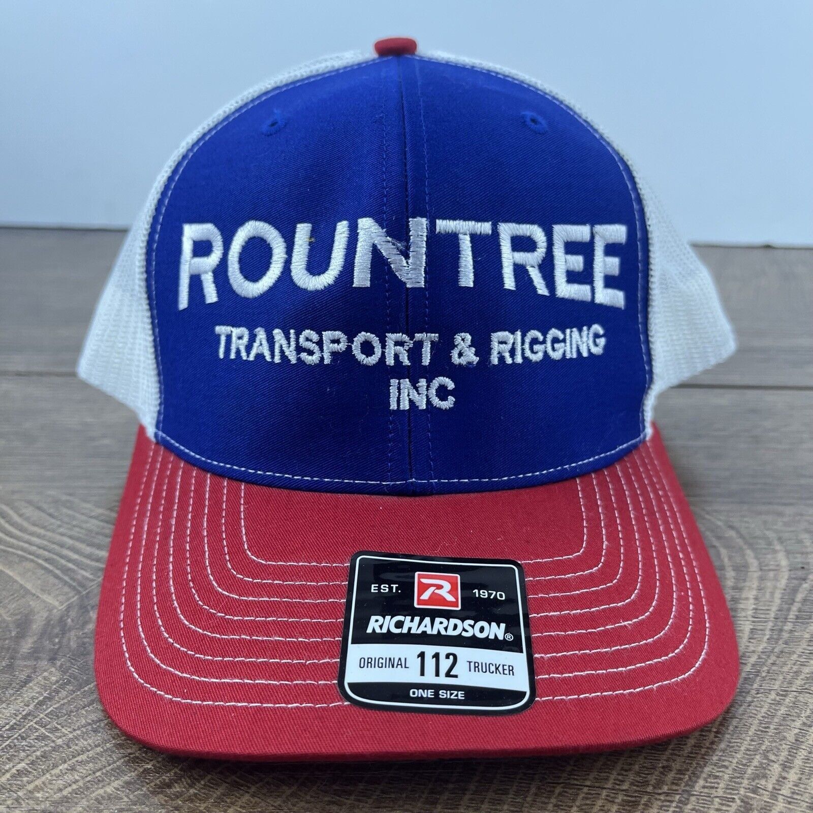 Other Rountree Transport Rigging Snapback Hat Blue Adjustable Hat Size ONE SIZE - 1 Thumbnail