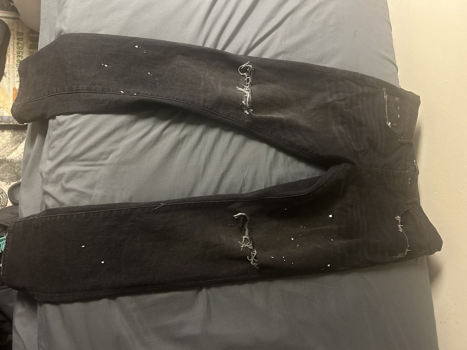 Purple Brand Black Purple Jeans Size US 32 / EU 48 - 1 Preview