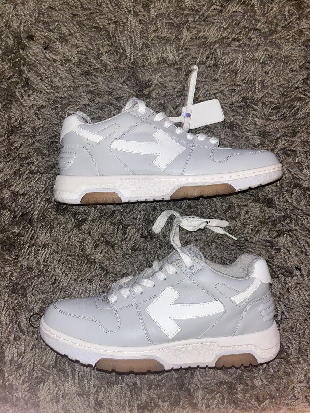 Size 43EU/10US - Off-White Out Of Office Grey White Sneakers Off-White  main image 3