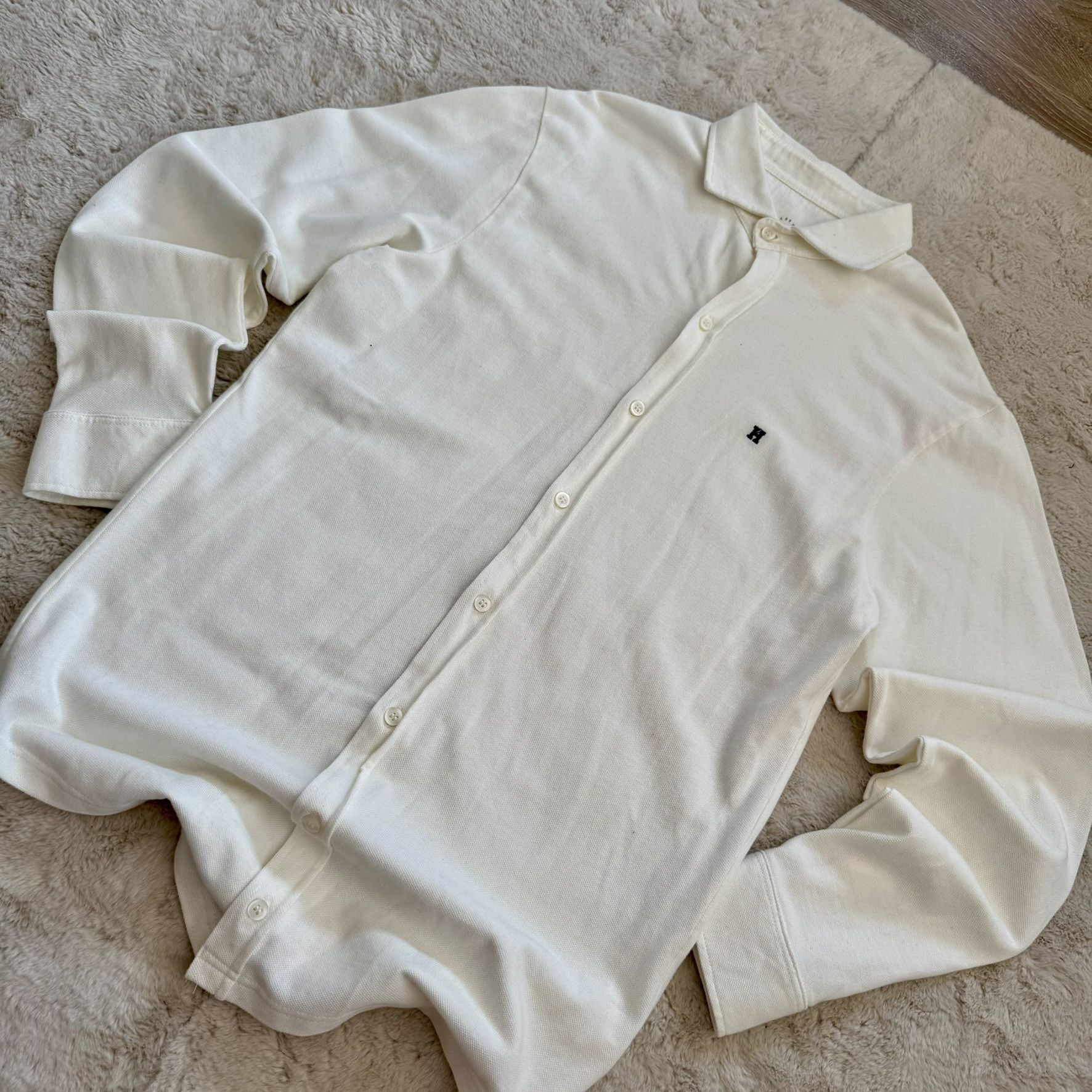 Other Harry’s White Knit Overshirt / Light Sweater – Size M Size US M / EU 48-50 / 2 - 5 Thumbnail