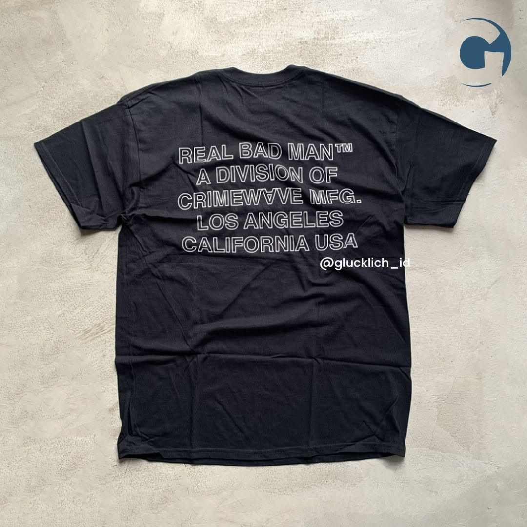 Real Bad Man Real Bad Man, Crimewave MFG Tee in Black Size US M / EU 48-50 / 2 - 5 Thumbnail