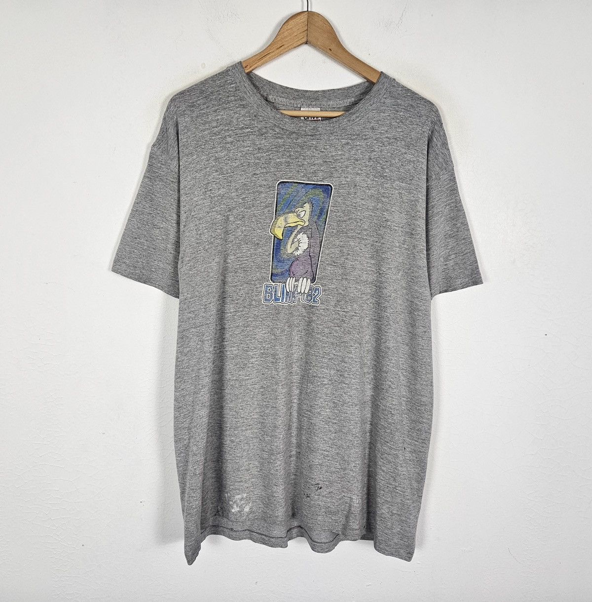 Band Tees Vintage Blink 182 1999 Birdhouse Skateboard Pop Punk vulture Size US XL / EU 56 / 4 - 2 Thumbnail