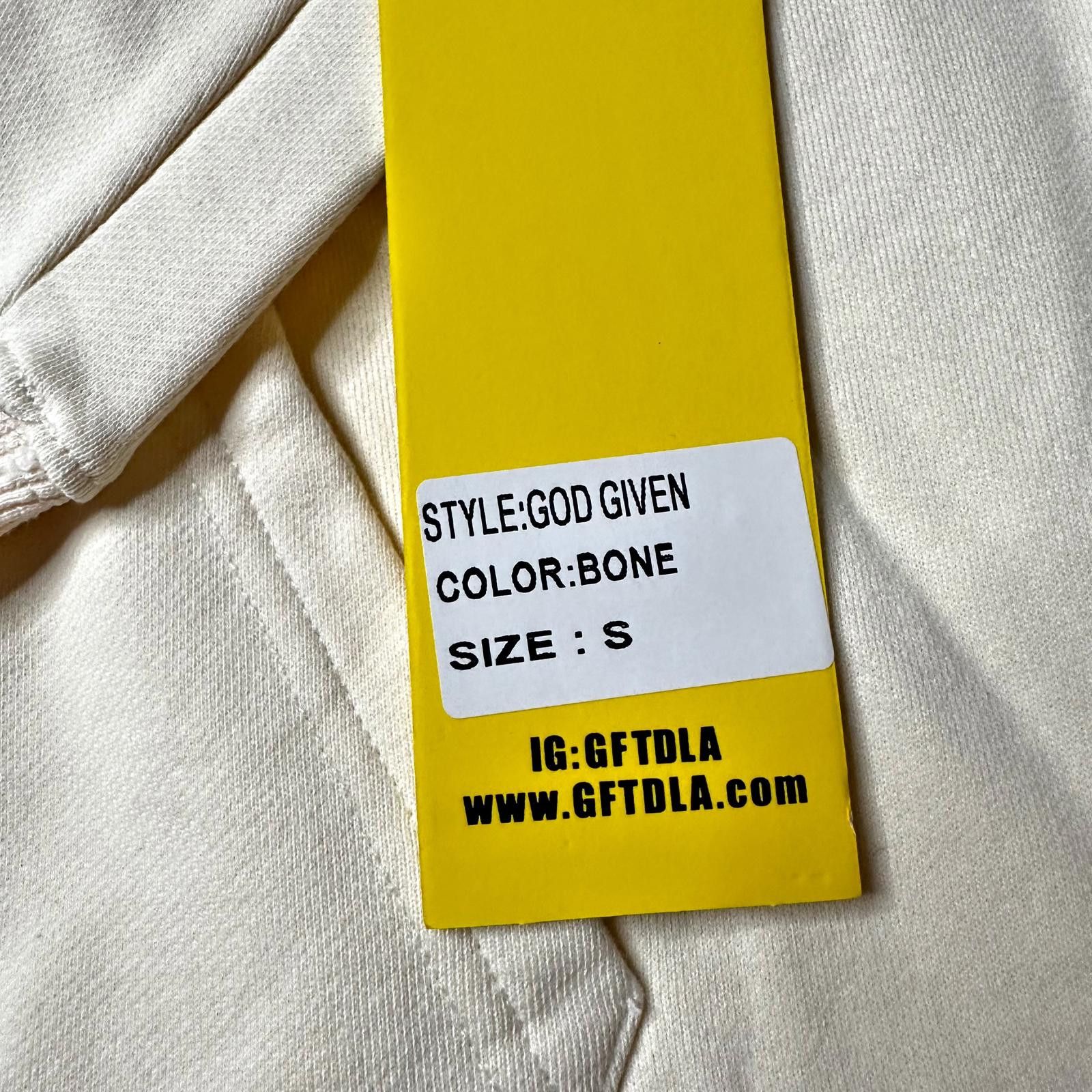 Other NWT GFTD LA Gifted God Given Revolution Hoodie Cream Mens S Size US S / EU 44-46 / 1 - 7 Thumbnail