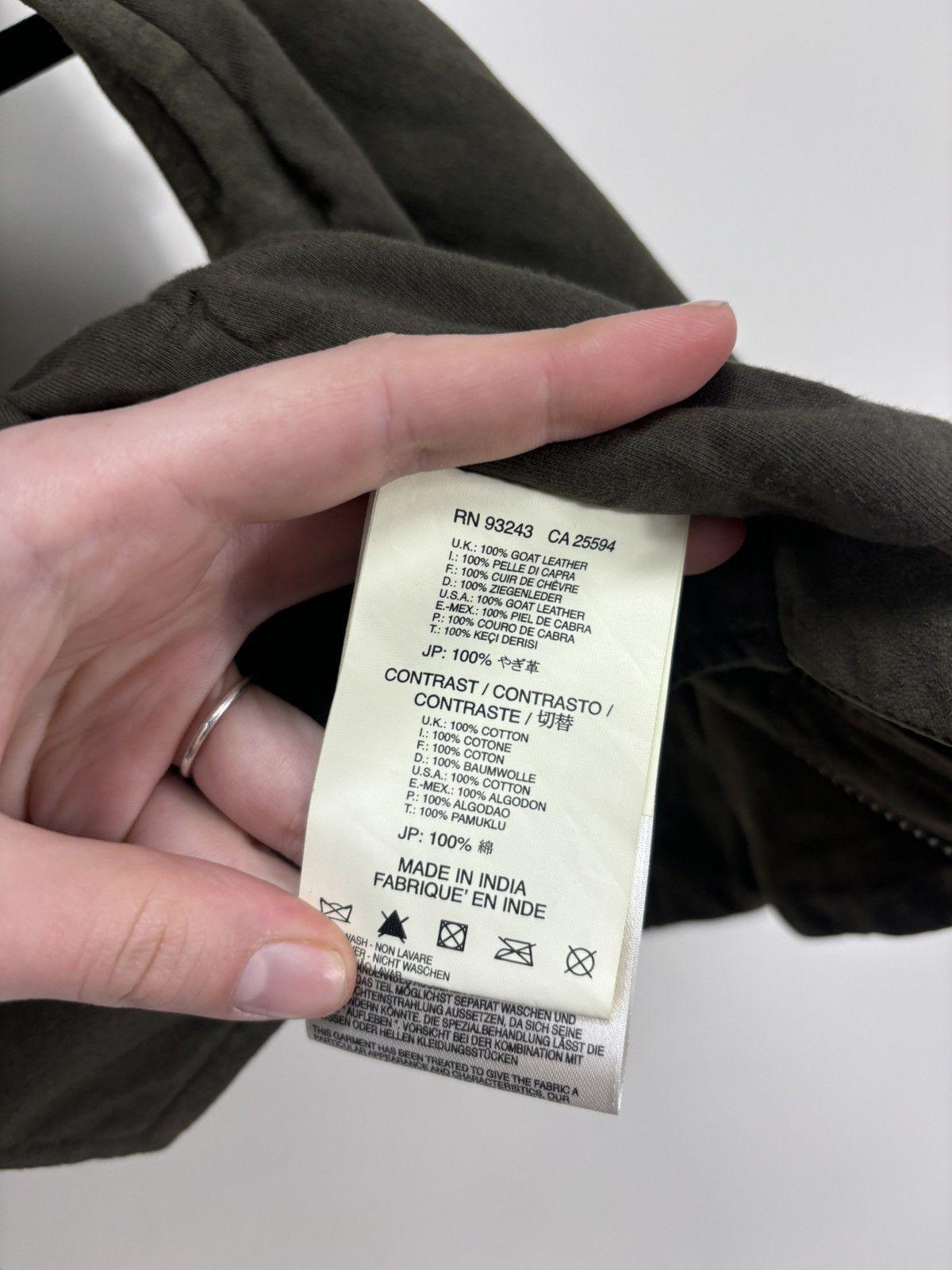 Diesel Diesel L-Zoe NWT Women’s Khaki Suede Goat Leather Vest Gilet Size XS / US 0-2 / IT 36-38 - 13 Thumbnail