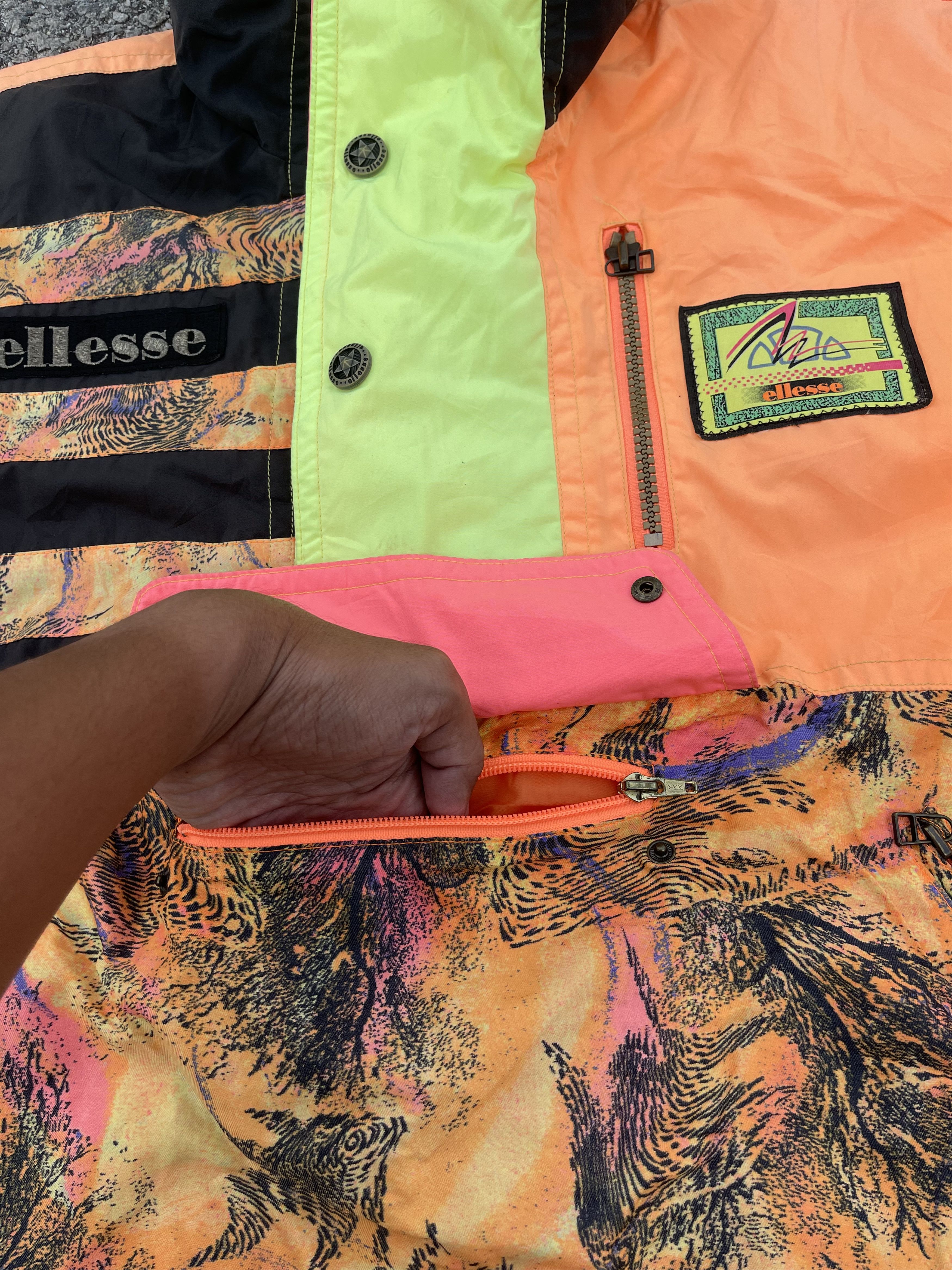Ellesse Vtg Ellesse Sport World Tour Anorack Ski Jacket Size US L / EU 52-54 / 3 - 10 Thumbnail