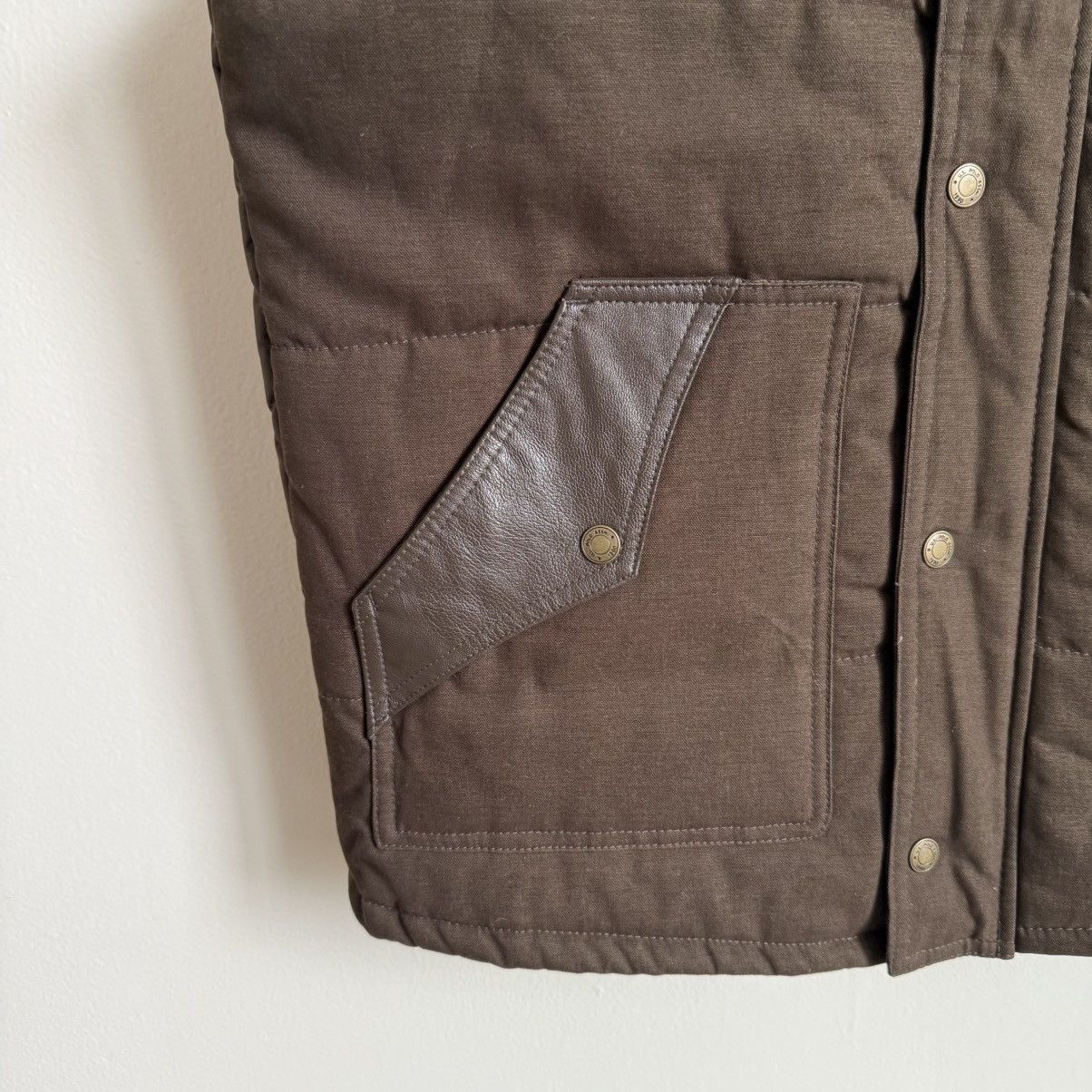 U.S. Polo Assn. × Vintage U.S. Polo Assn. Brown Vest Hooded Western Faux Leather Trim Size US S / EU 44-46 / 1 - 7 Thumbnail