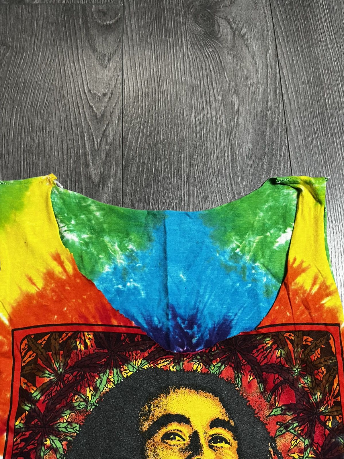 Bob Marley Bob Marley "RastaMania" Acid Trip Psychedelic Sleeveless Tee Size US S / EU 44-46 / 1 - 5 Thumbnail