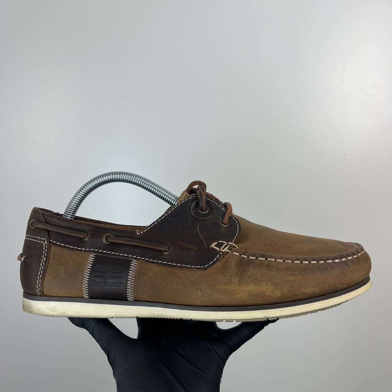 Barbour Barbour Leather Boat Shoes Deck Shoes Mens Size 9 Size US 9 / EU 42 - 2 Thumbnail