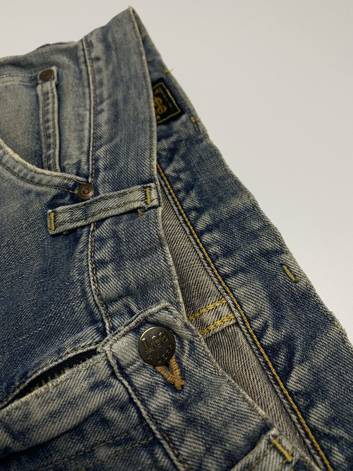 Lee Rare Vintage 80s Lee Union Made Half selvedge W34 Size US 34 / EU 50 - 8 Thumbnail