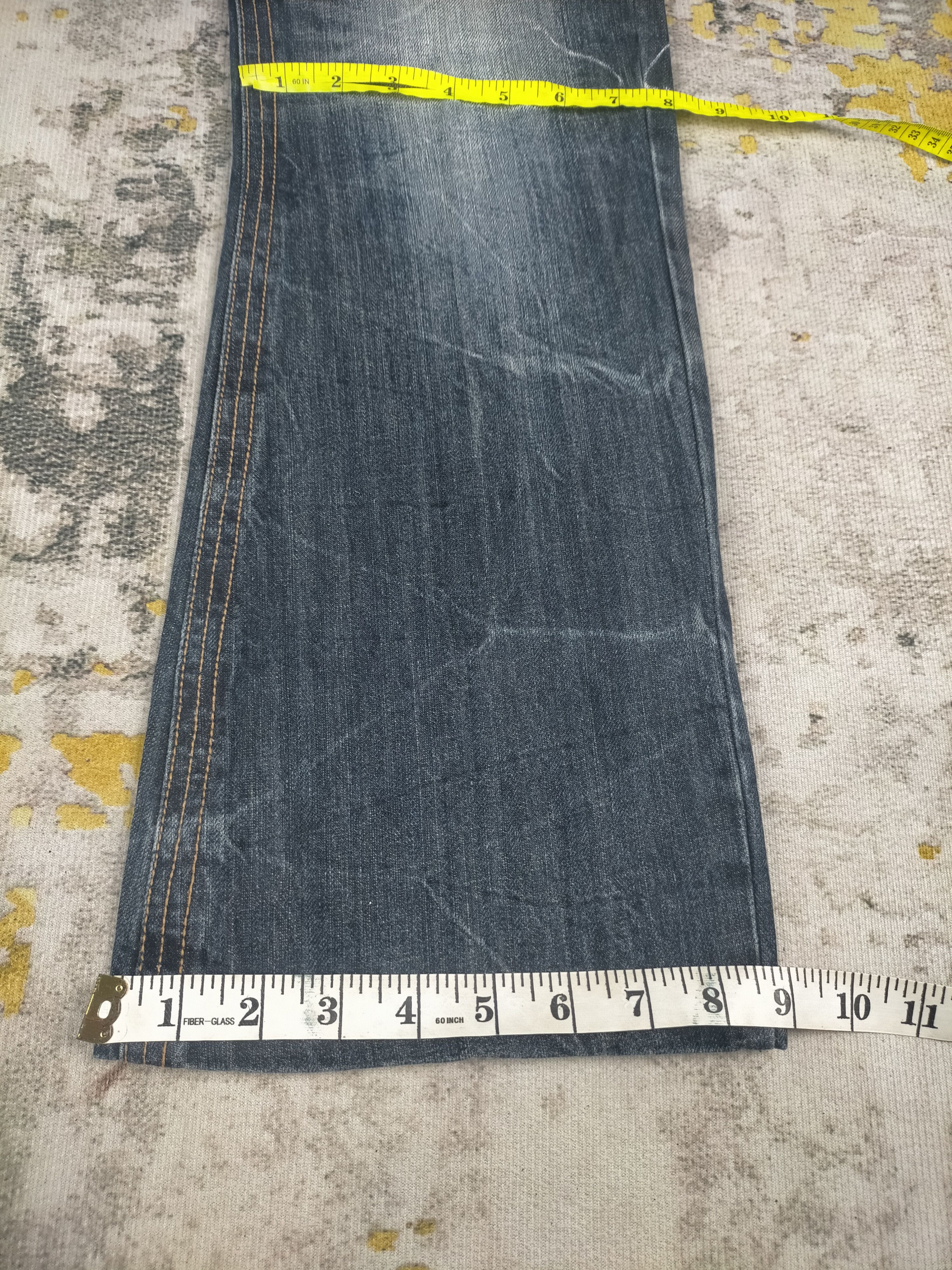 Tornado Mart Flared Sky Bomber Insane Mudwash Jeans Size US 32 / EU 48 - 10 Thumbnail