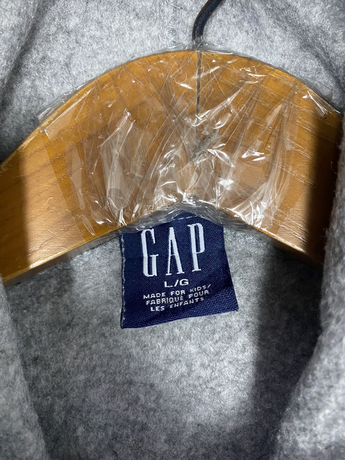 Gap Rare‼️ Gap Kids Hoodie Fleece Embroidery Big Logo Size US XXS / EU 40 - 3 Thumbnail