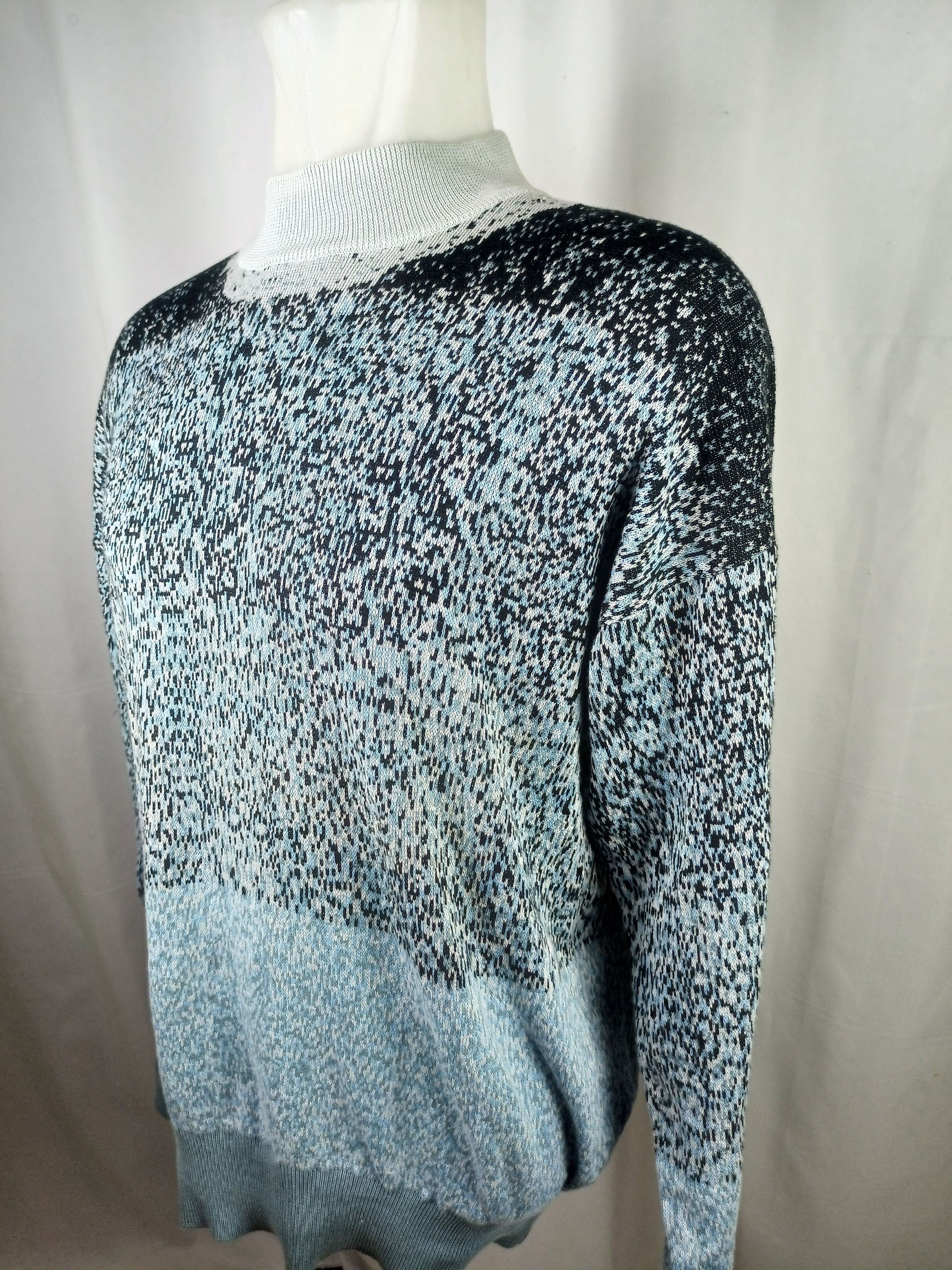 Designer × Kenzo KENZO PARIS Mix Color Knit Sweater Jumper Neck Size US L / EU 52-54 / 3 - 21 Thumbnail