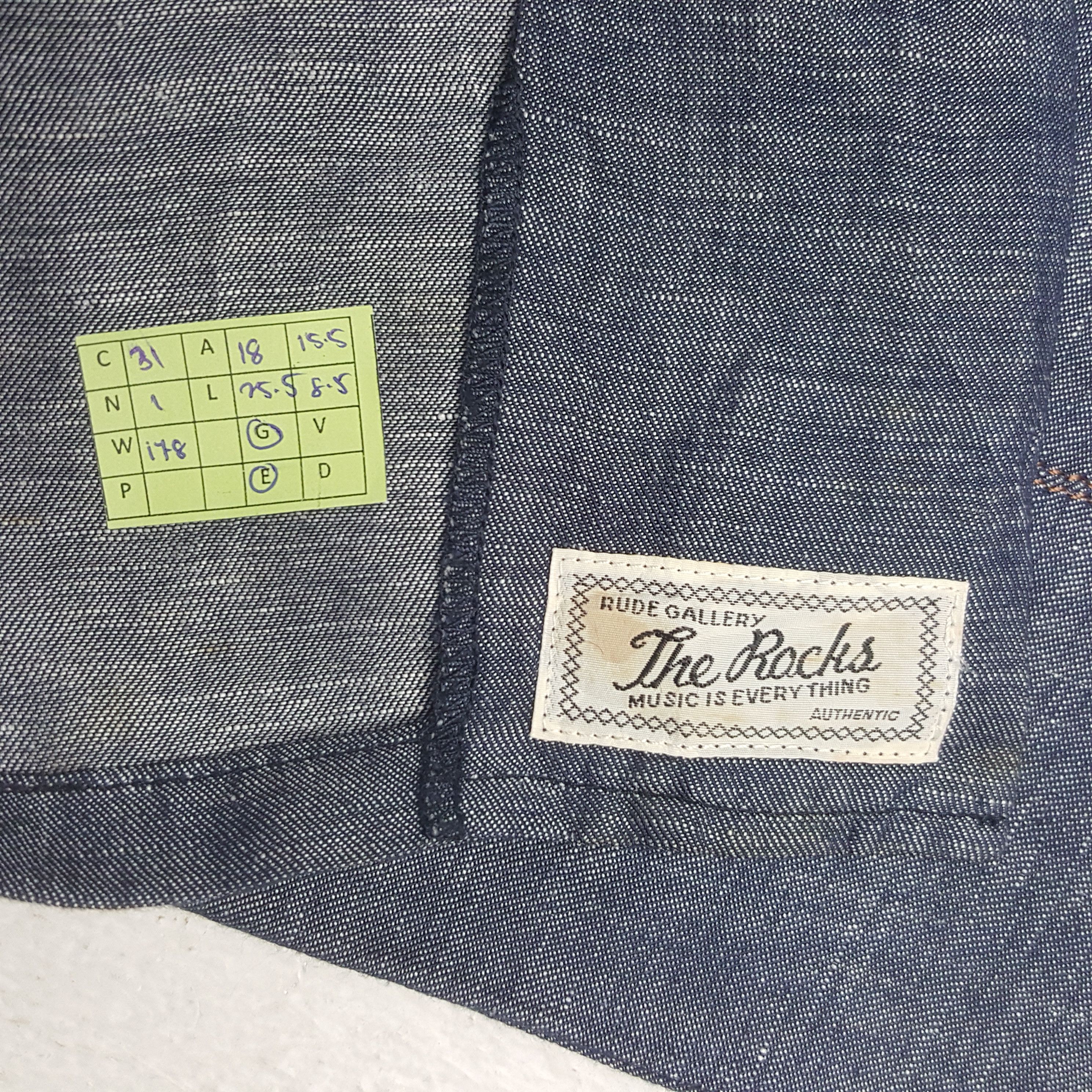RUDE GALLERY Vintage Rude Gallery The Rocks Shirt Button Up 31 Size US S / EU 44-46 / 1 - 5 Thumbnail
