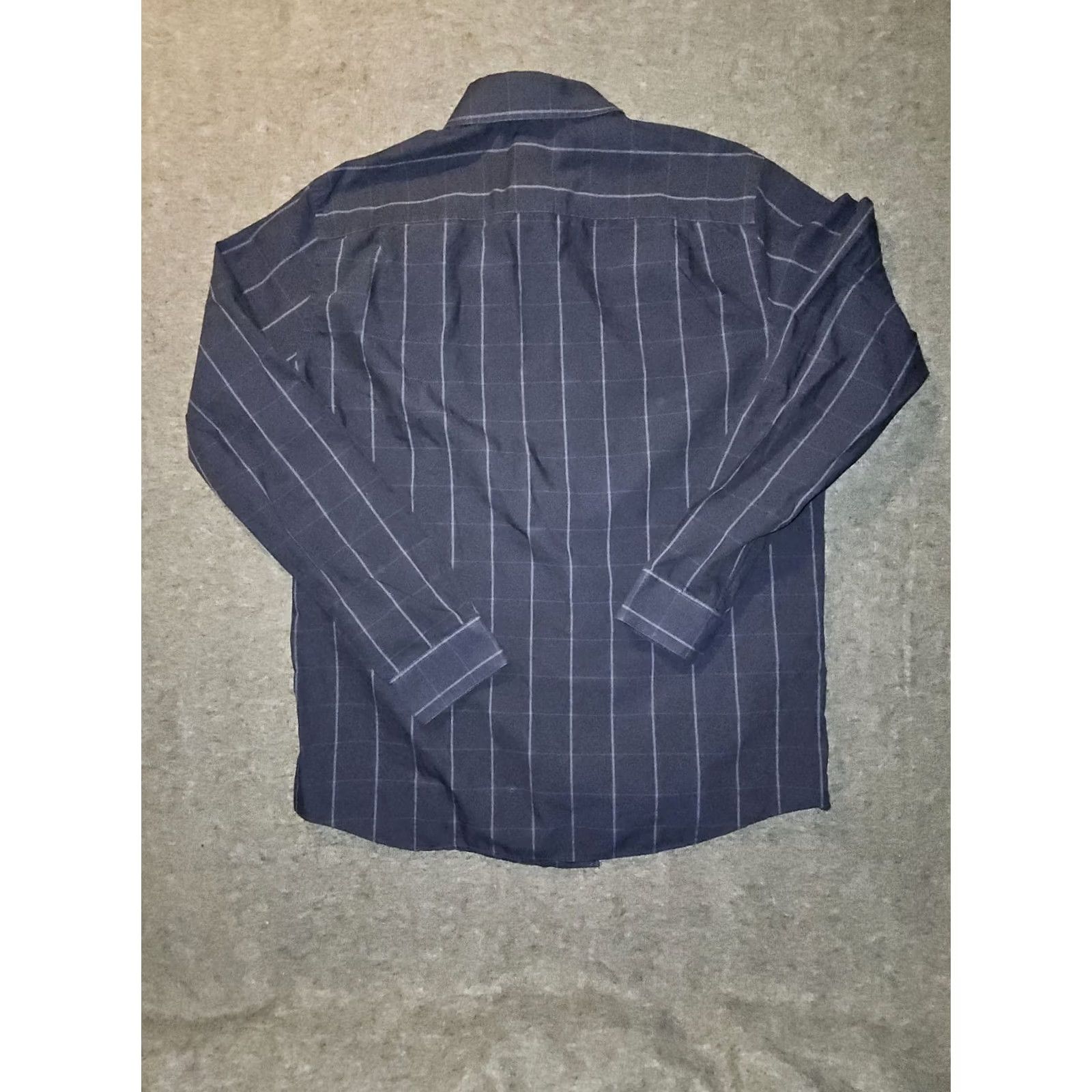 Vintage Fairlane & Sons Button-Up Shirt Men XLT Blue Check Long Sleeve Workwear Casual Shirt Size US XL / EU 56 / 4 - 6 Thumbnail
