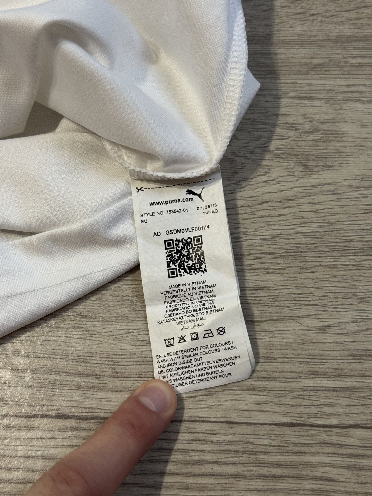 Puma 🔷Puma Olympique Marseille 2018/19 Soccer jersey🔷 Size US S / EU 44-46 / 1 - 8 Thumbnail